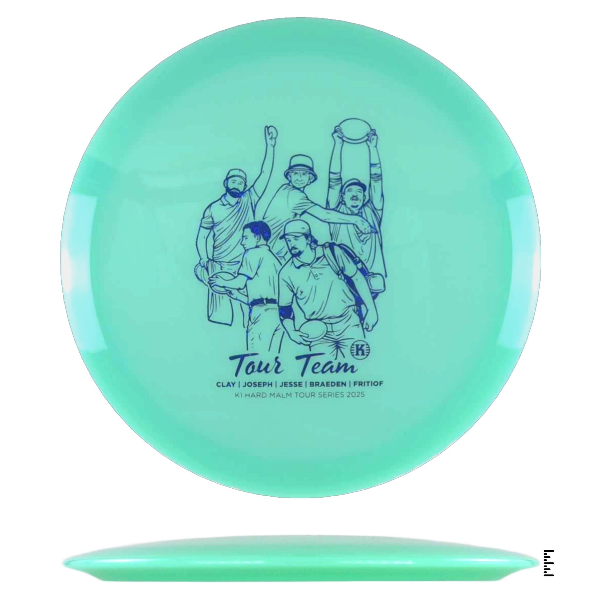 K1 Hard Malm 2025 Team Tour Series - Mint - Powergrip USA