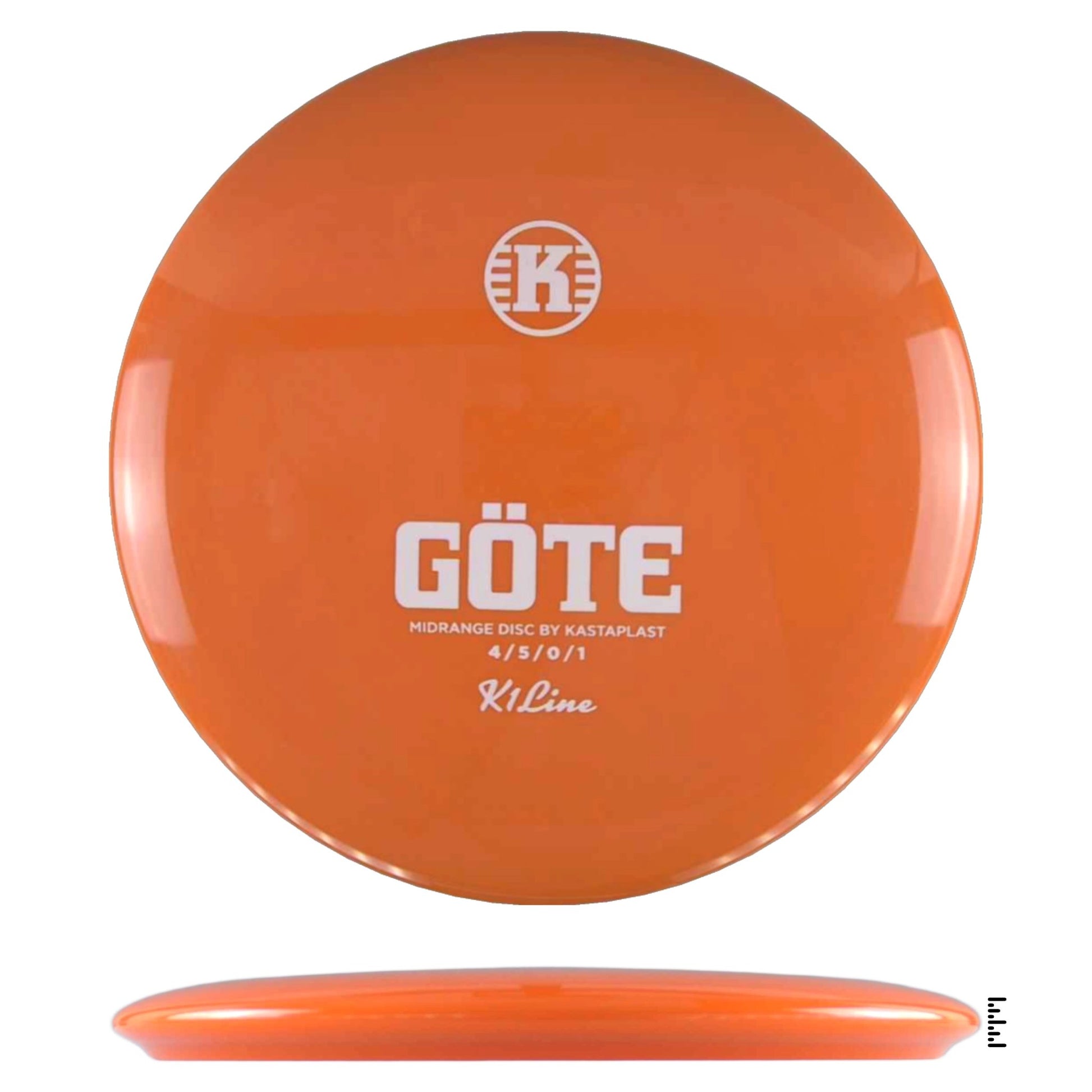 Kastaplast K1 Göte - Orange - Powergrip USA