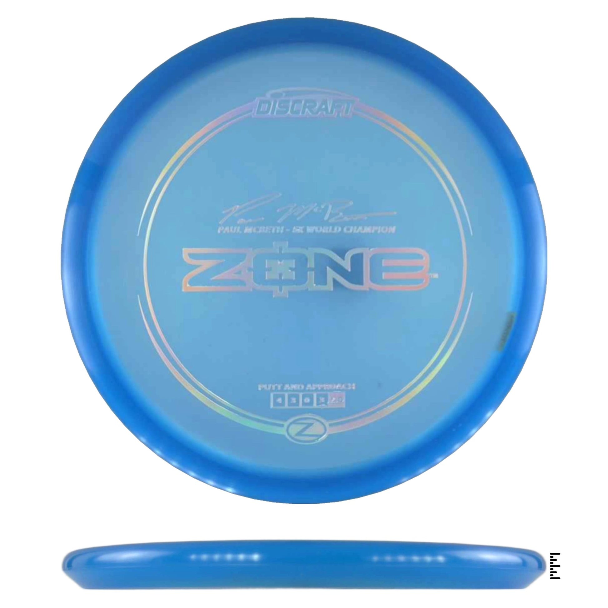 Discraft Z Line Zone Paul McBeth - Blue - Powergrip USA