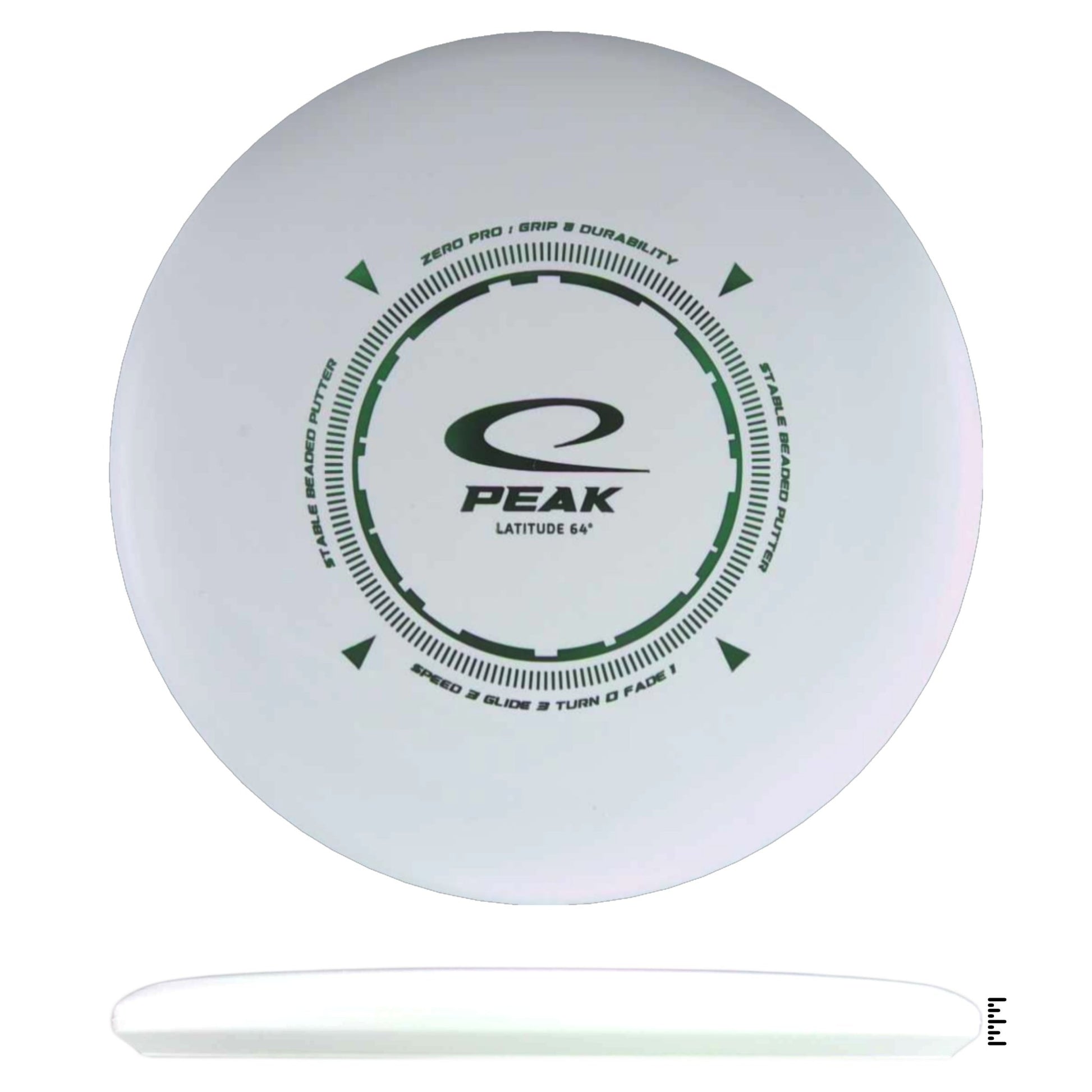 Latitude 64 Zero Pro Peak - White - Powergrip USA