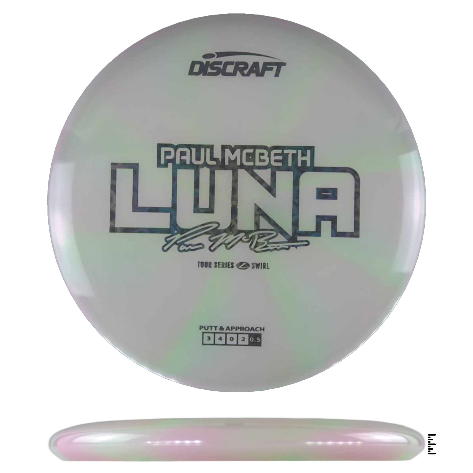 Discraft Z Swirl Luna 2025 Paul McBeth Tour Series - Unique - Powergrip USA