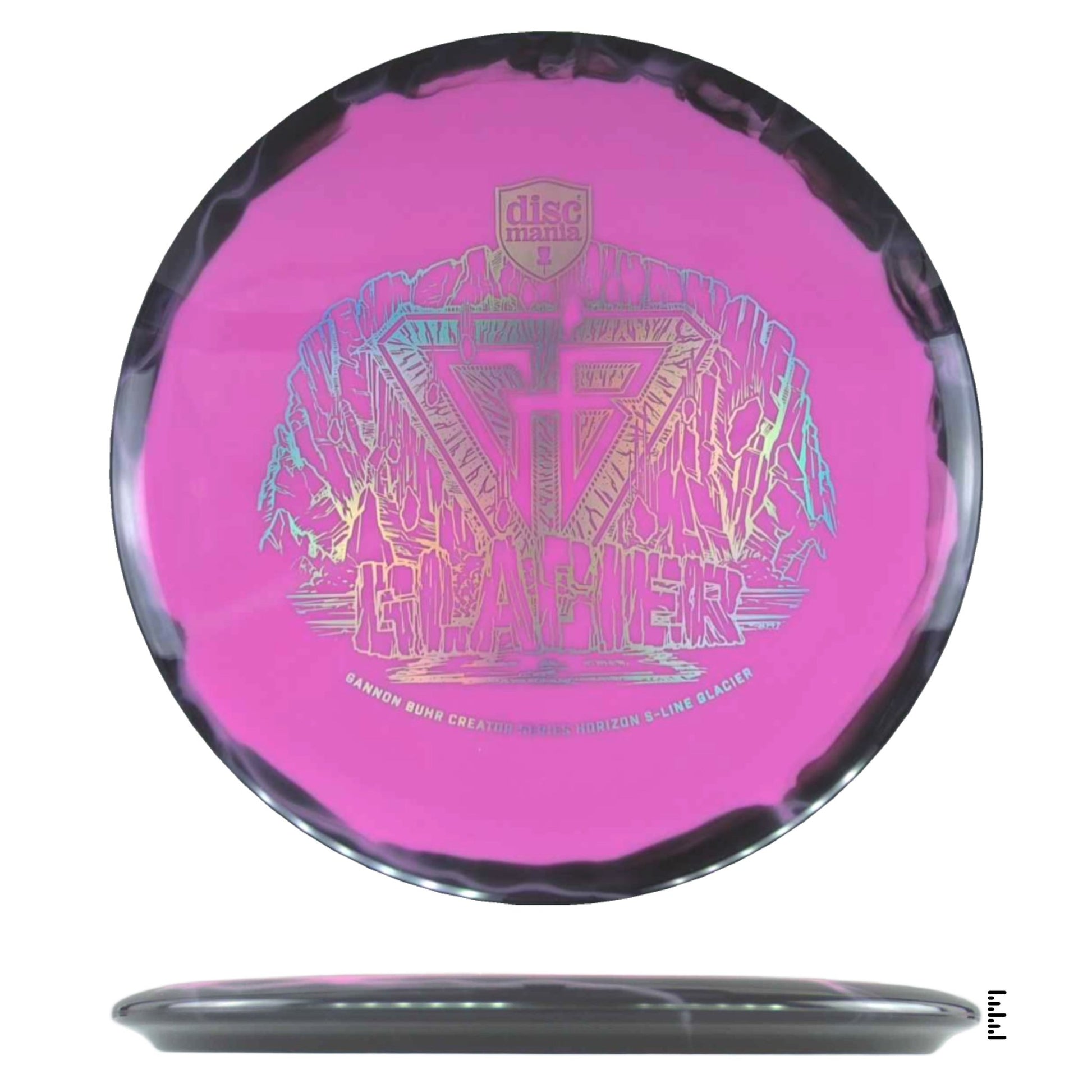 Discmania Horizon S - Line Glacier Gannon Buhr Creator Series - Pink / Black - Powergrip USA