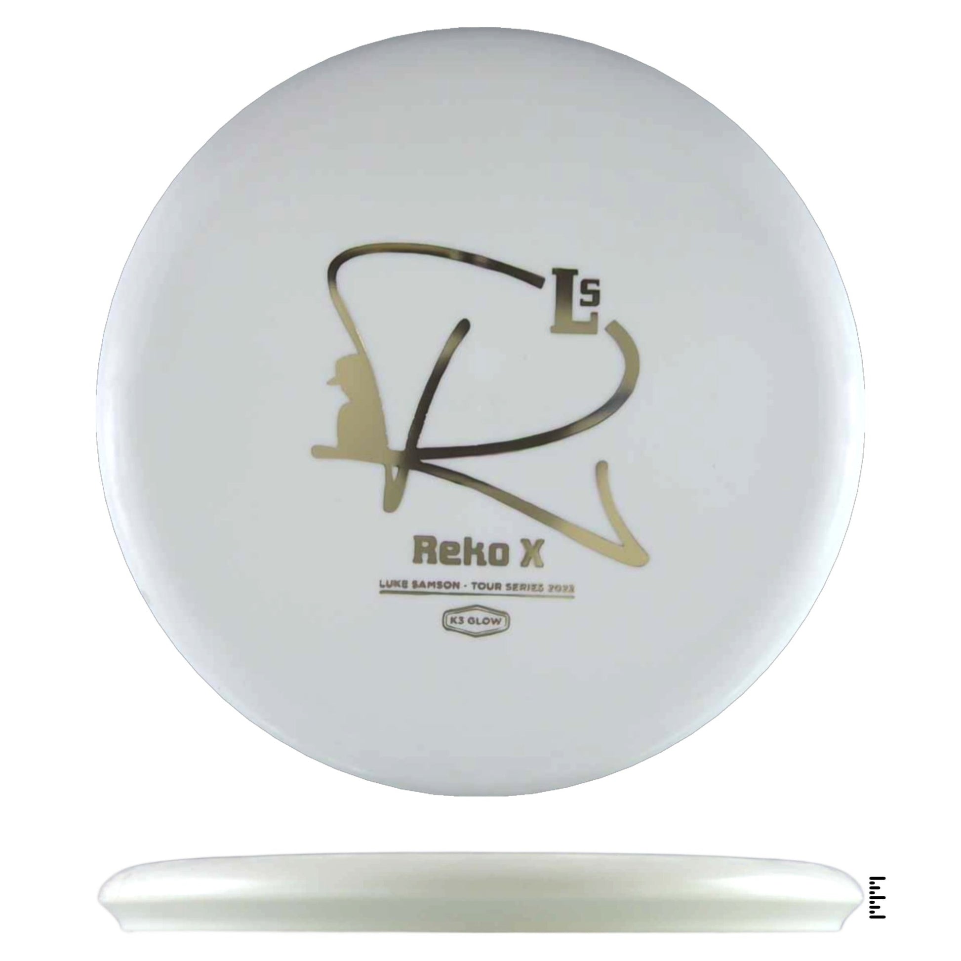 Kastaplast K3 Glow Reko X Luke Samson 2022 Tour Series - White - Powergrip USA