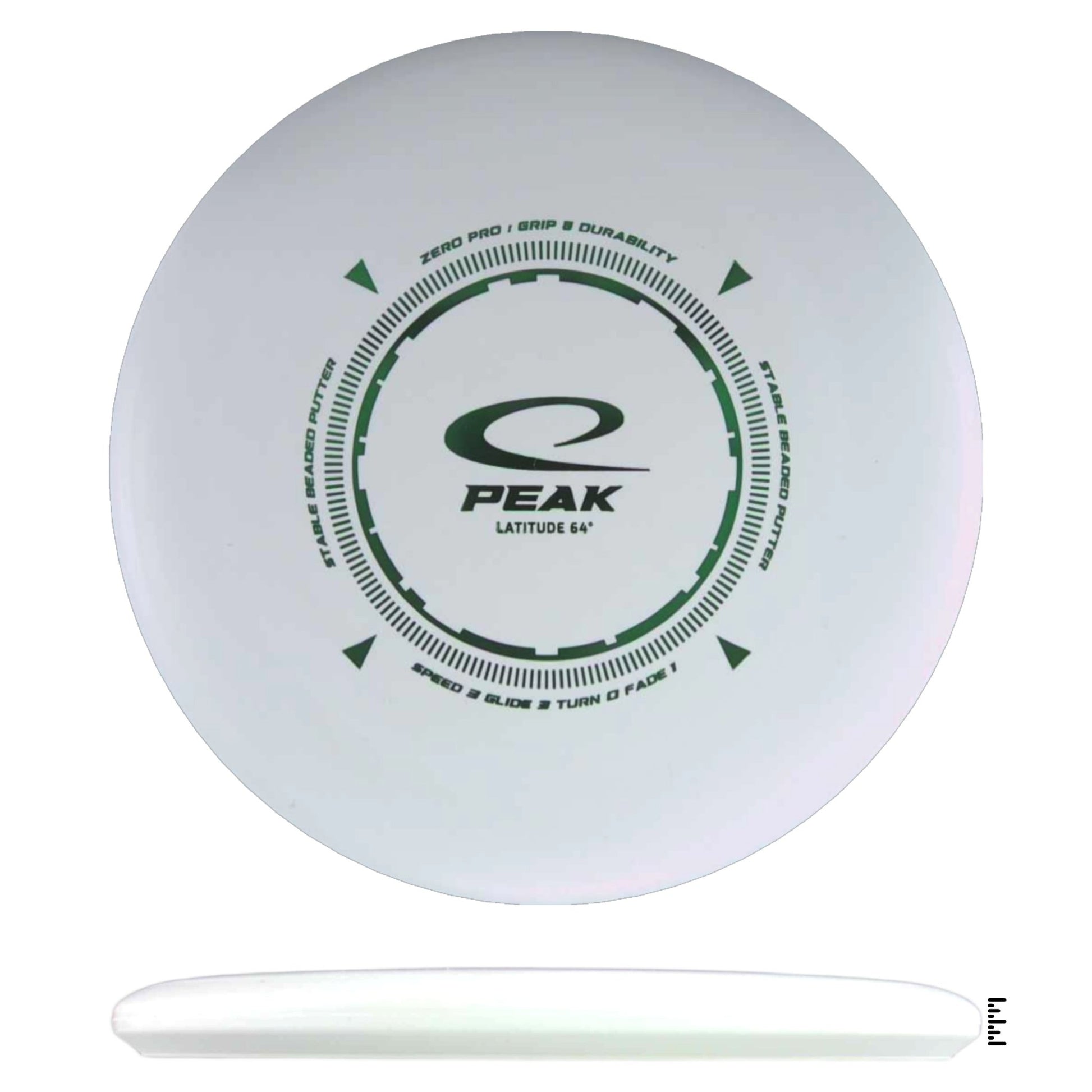 Latitude 64 Zero Pro Peak - White - Powergrip USA