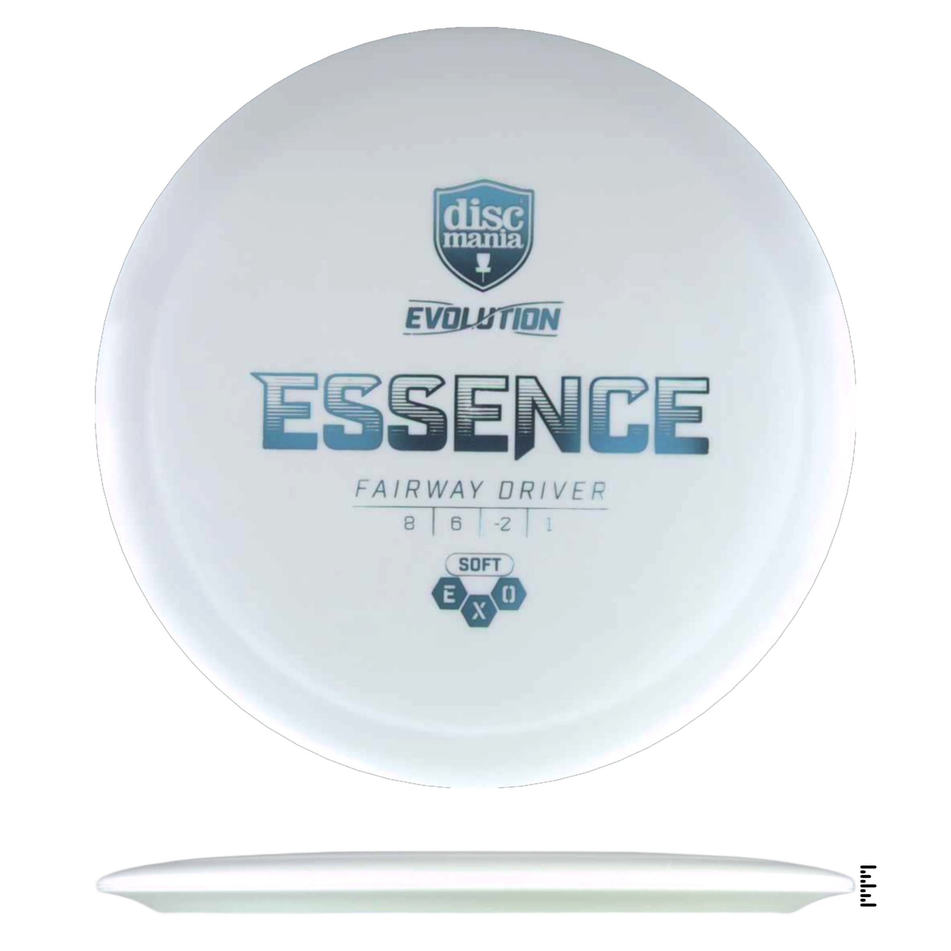 Discmania Evolution Soft Exo Essence - White - Powergrip USA