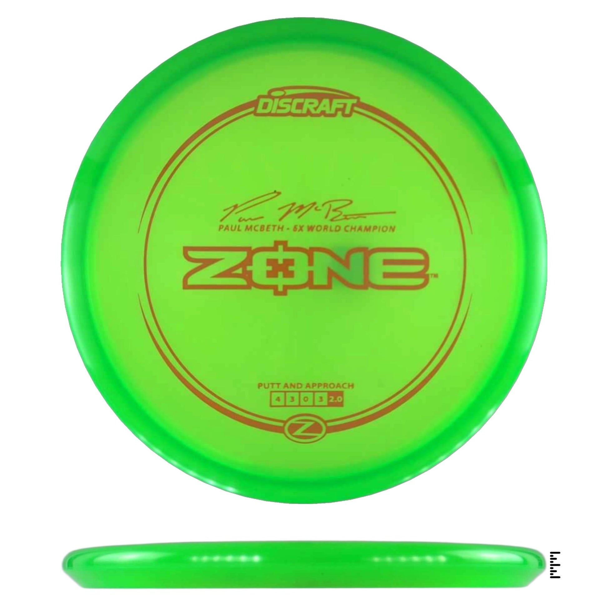 Discraft Z Line Zone Paul McBeth - Green - Powergrip USA