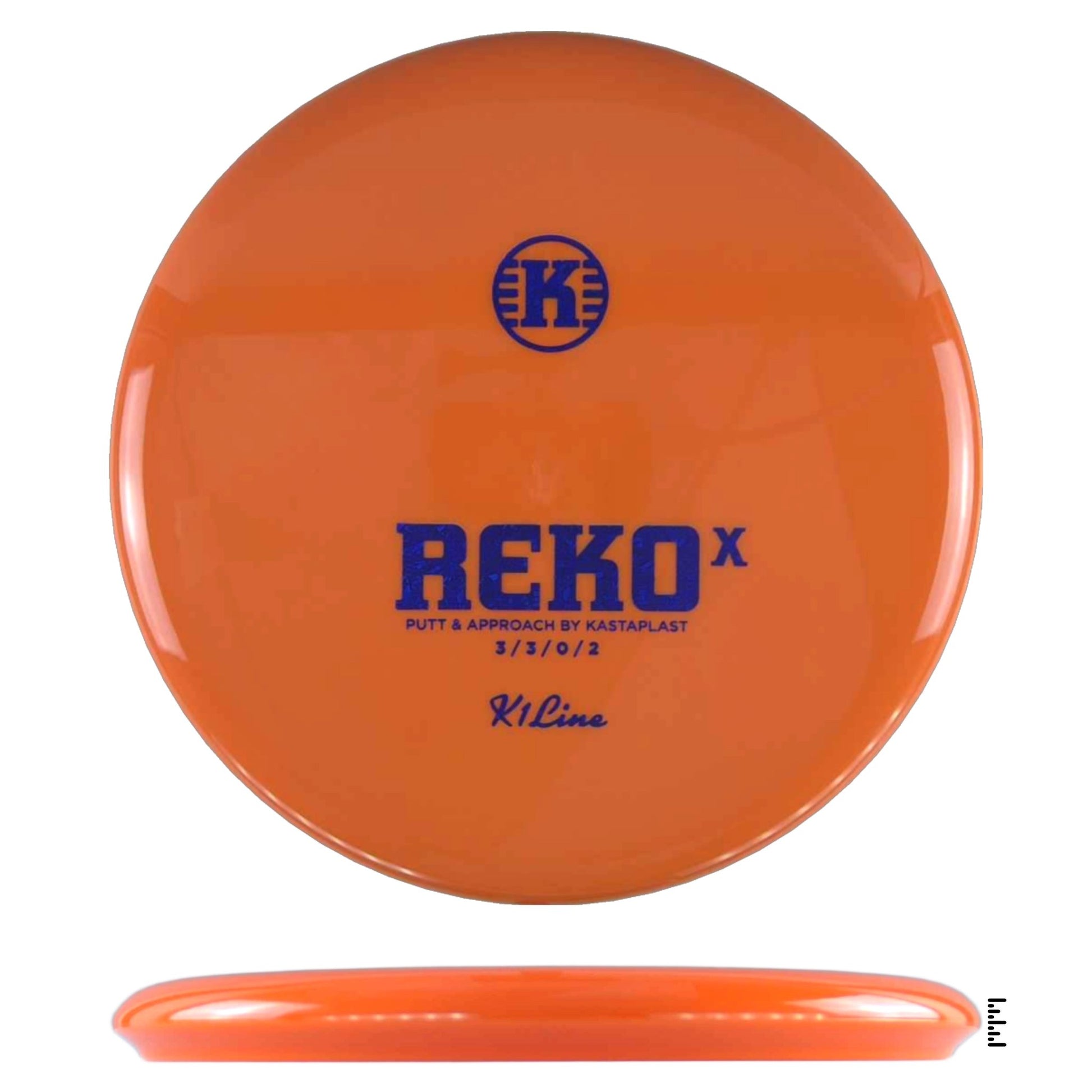Kastaplast K1 Reko X - Orange - Powergrip USA