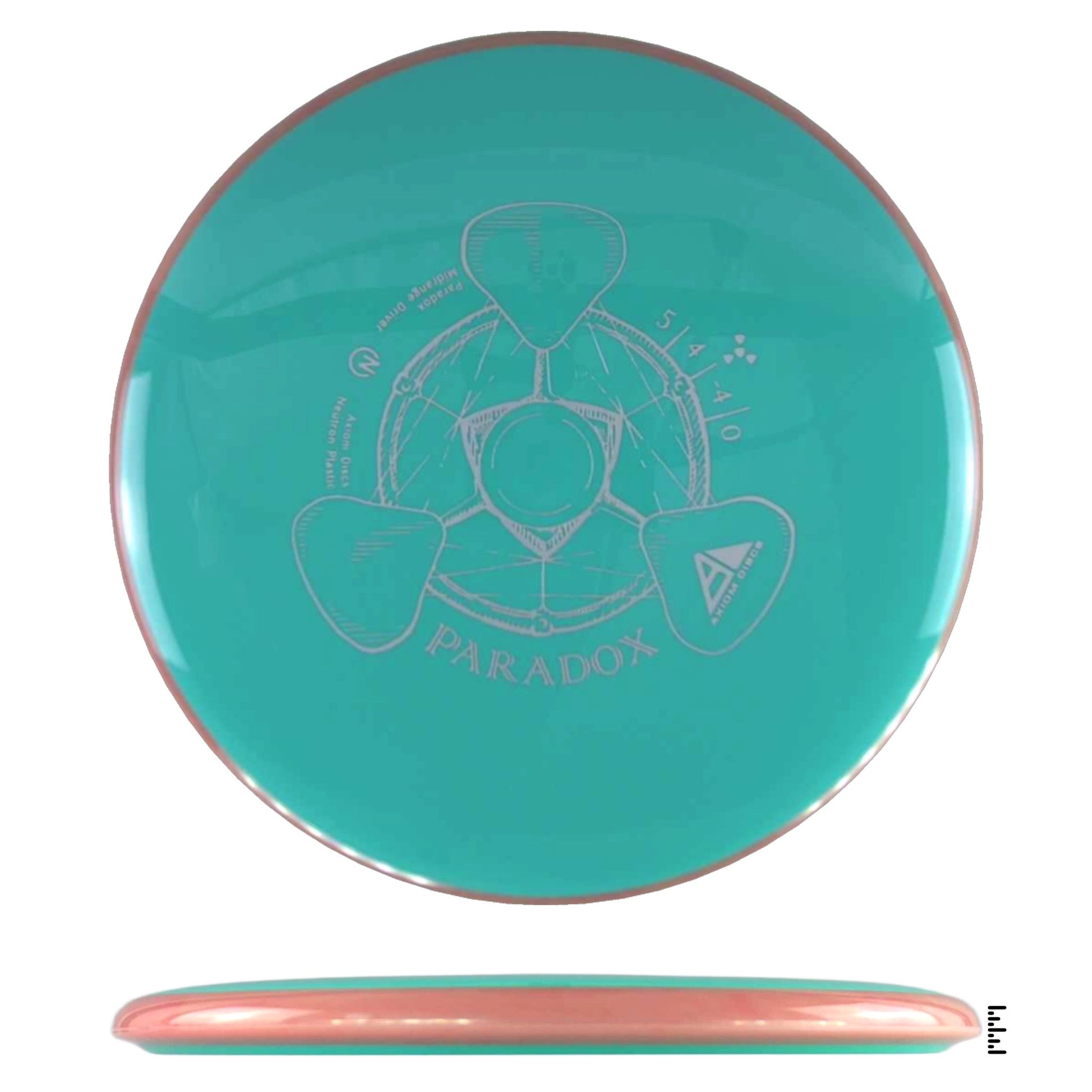 Axiom Discs Neutron Paradox - Turquoise / Thistle - Powergrip USA