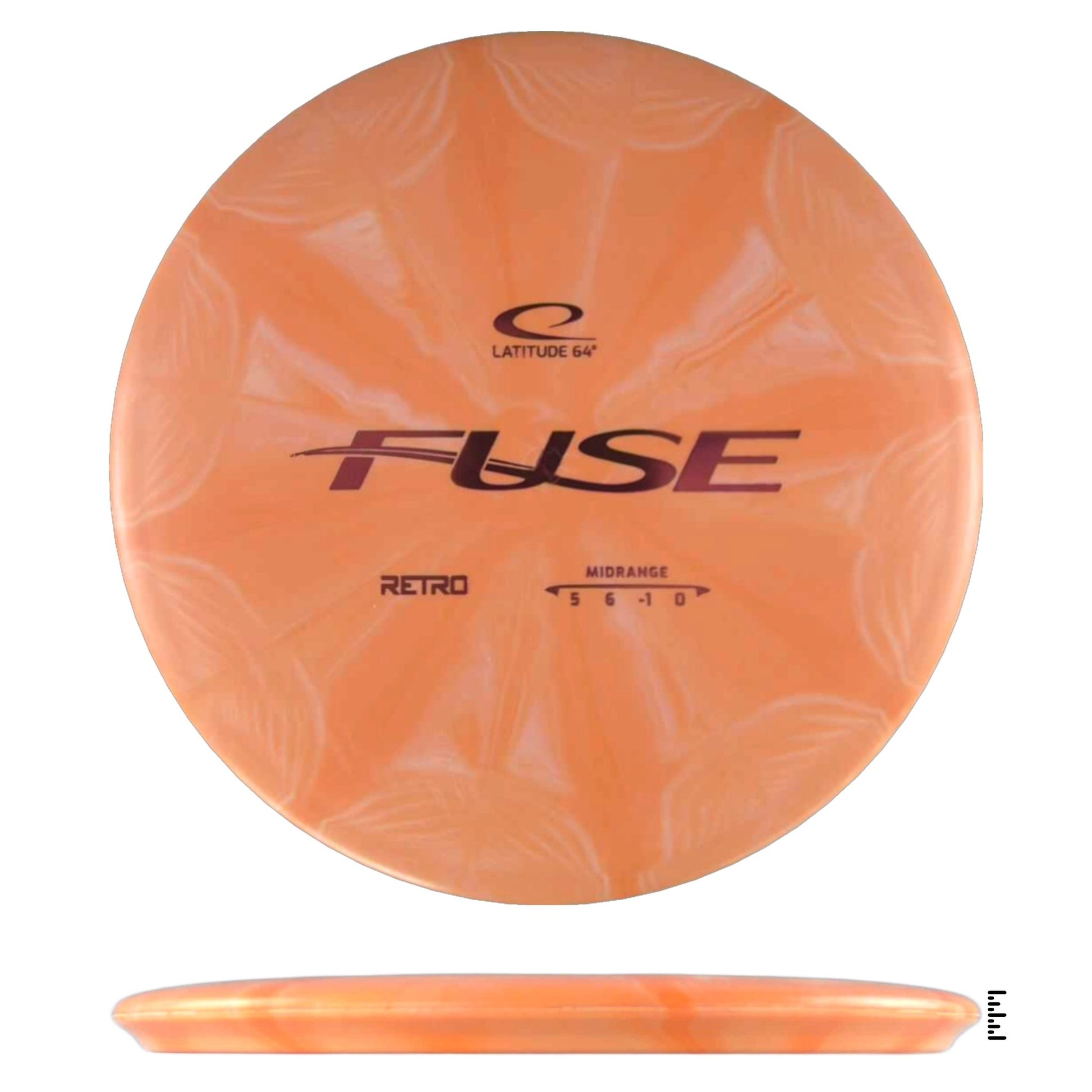 Latitude 64 Retro Burst Fuse - Orange - Powergrip USA