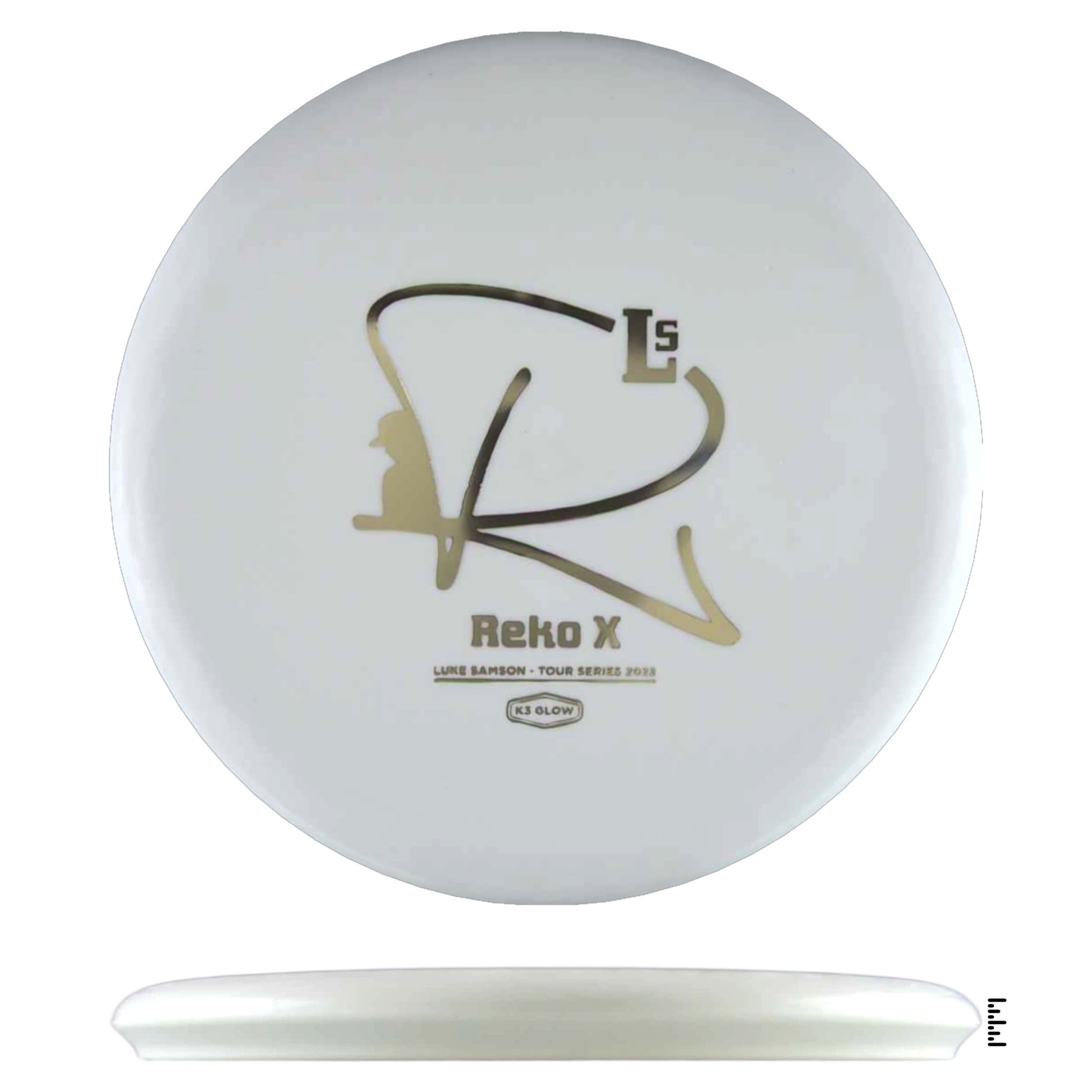 Kastaplast K3 Glow Reko X Luke Samson 2022 Tour Series - White - Powergrip USA