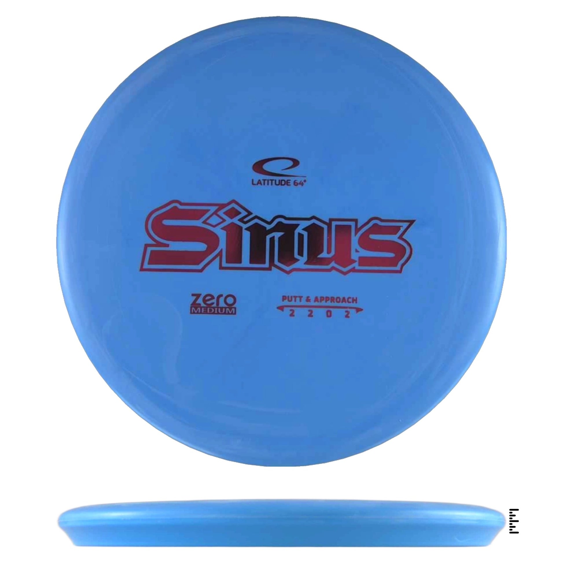 Latitude 64 Zero Medium Sinus - Blue - Powergrip USA