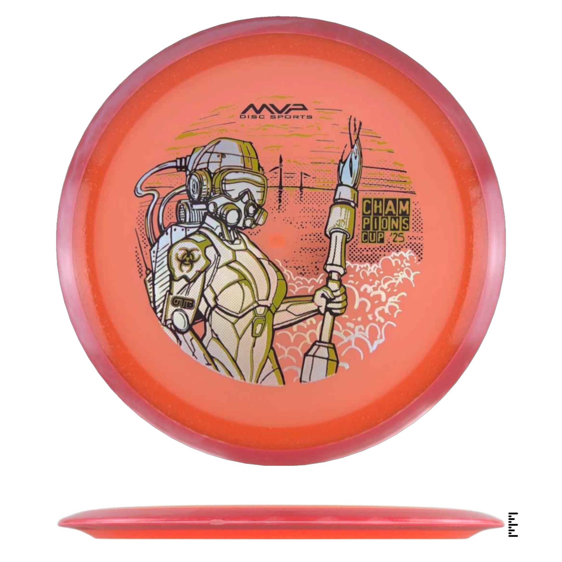 Particle Glow Proton Virus - Champions Cup Edition - Orange / Red - Powergrip USA