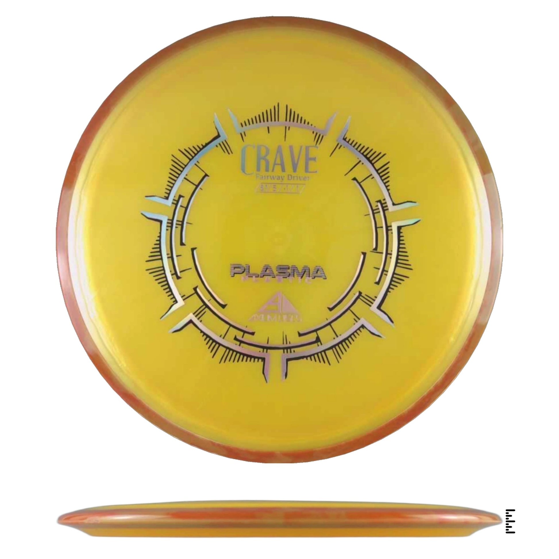 Axiom Discs Plasma Crave - Yellow / Orange - Powergrip USA
