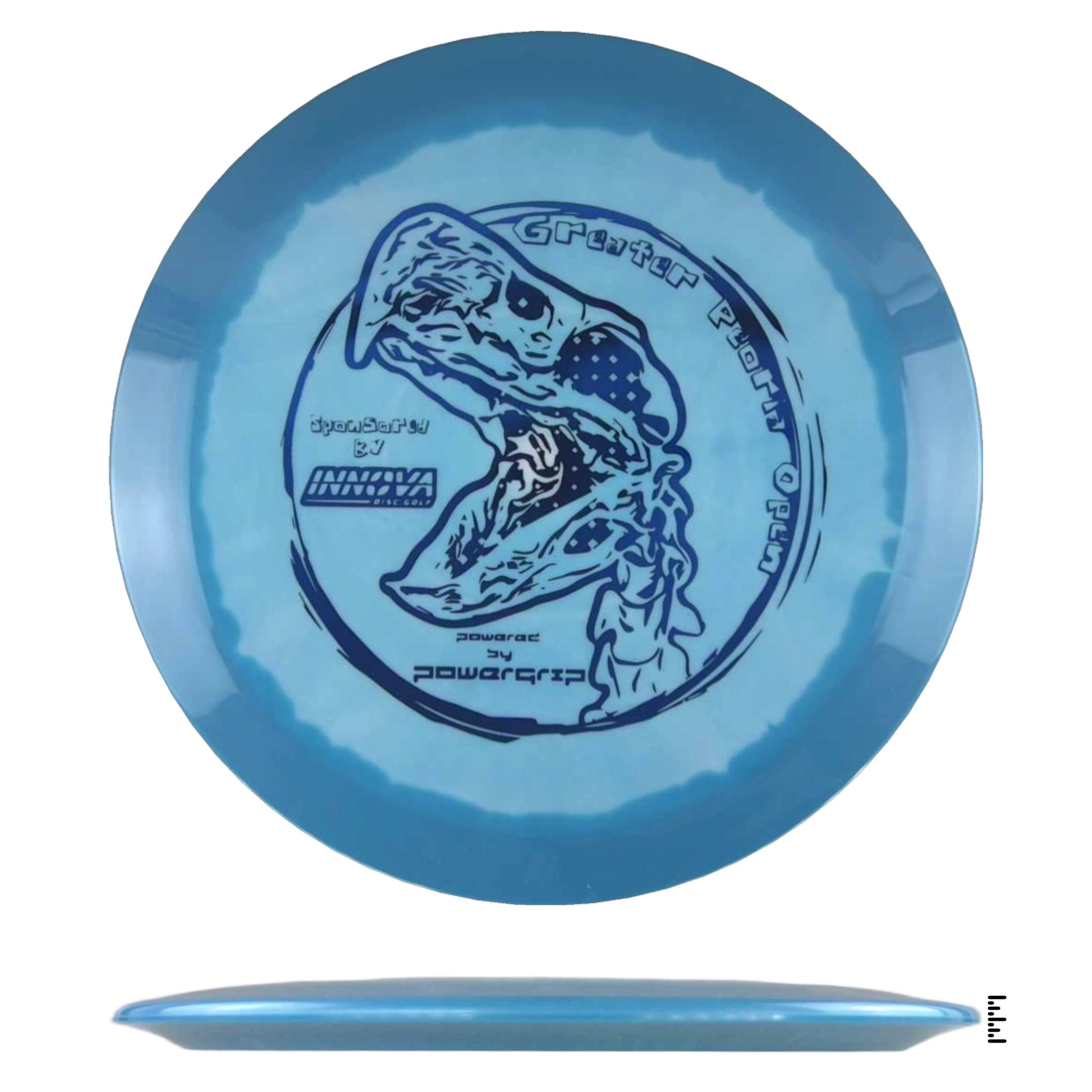 Innova Halo Firebird - 2024 Greater Peoria Open - White / Petrol - Powergrip USA