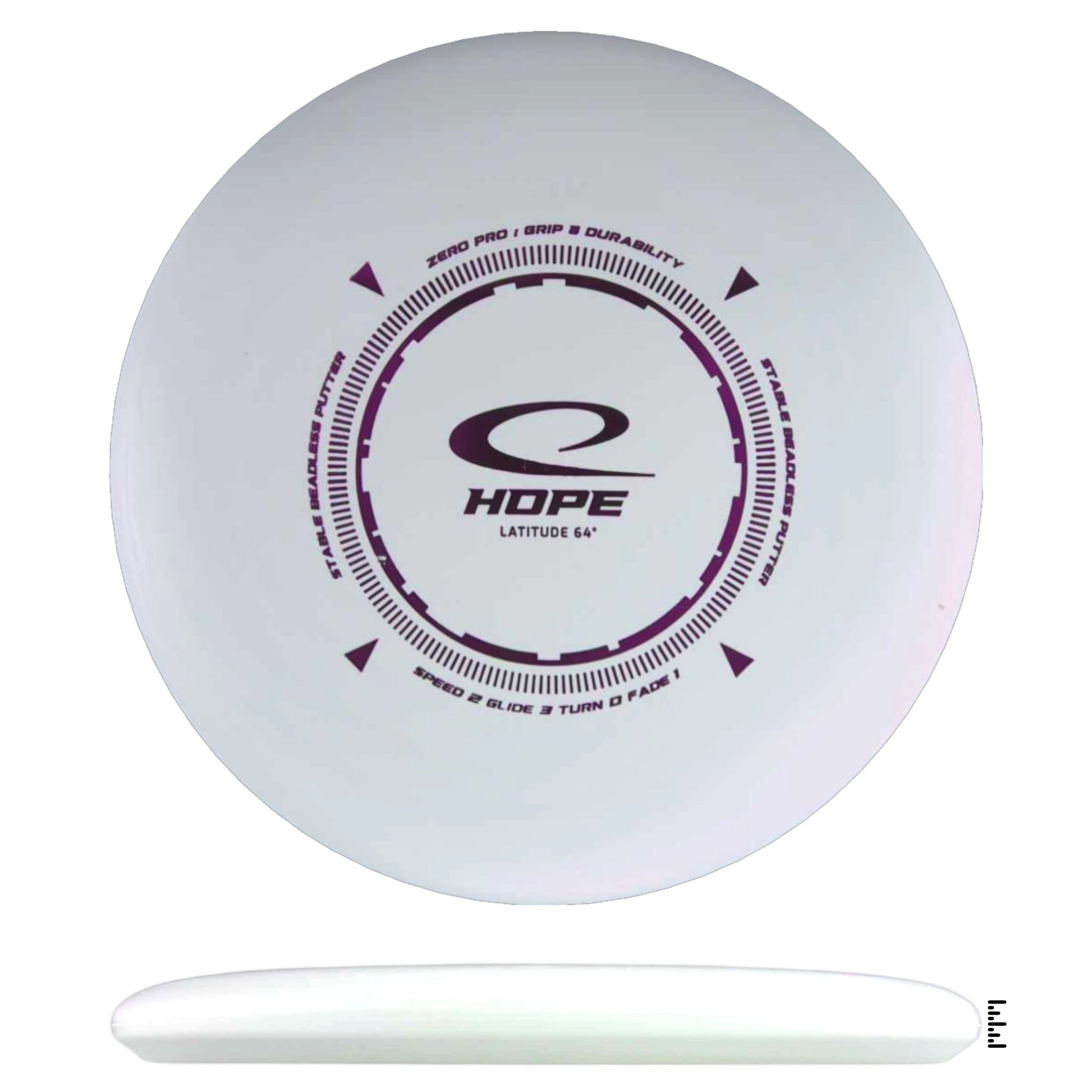 Latitude 64 Zero Pro Hope - White - Powergrip USA