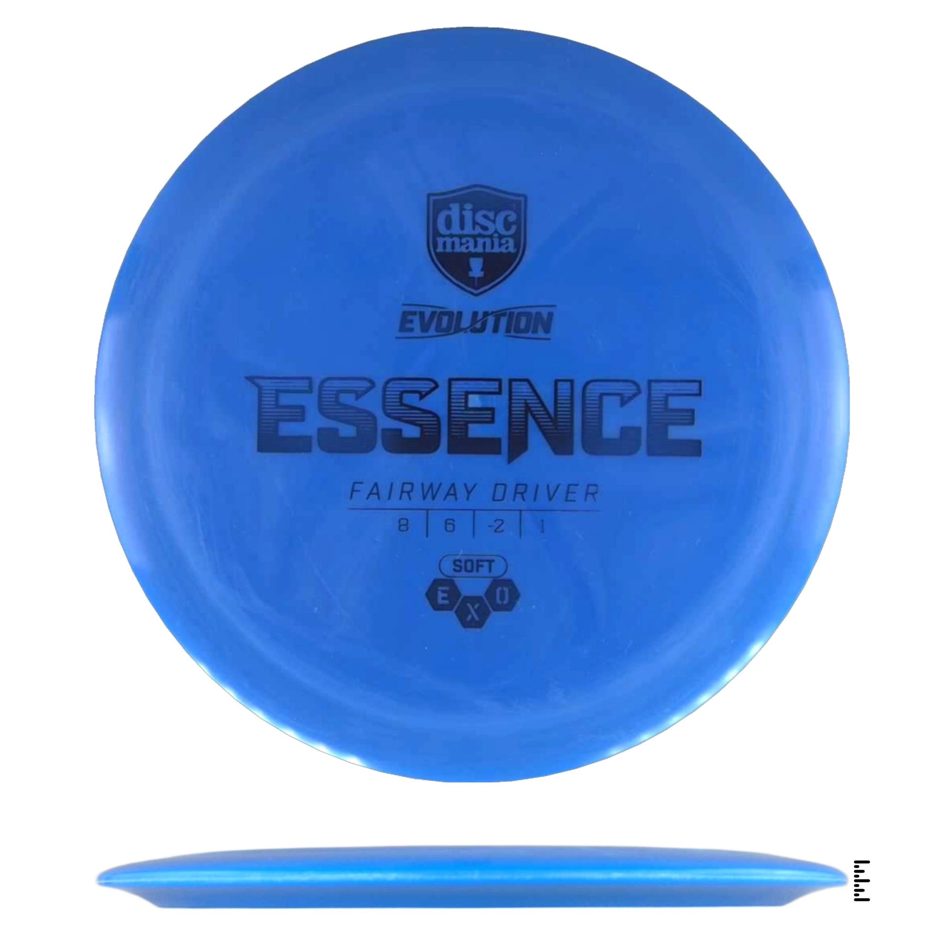 Discmania Evolution Soft Exo Essence - Blue - Powergrip USA