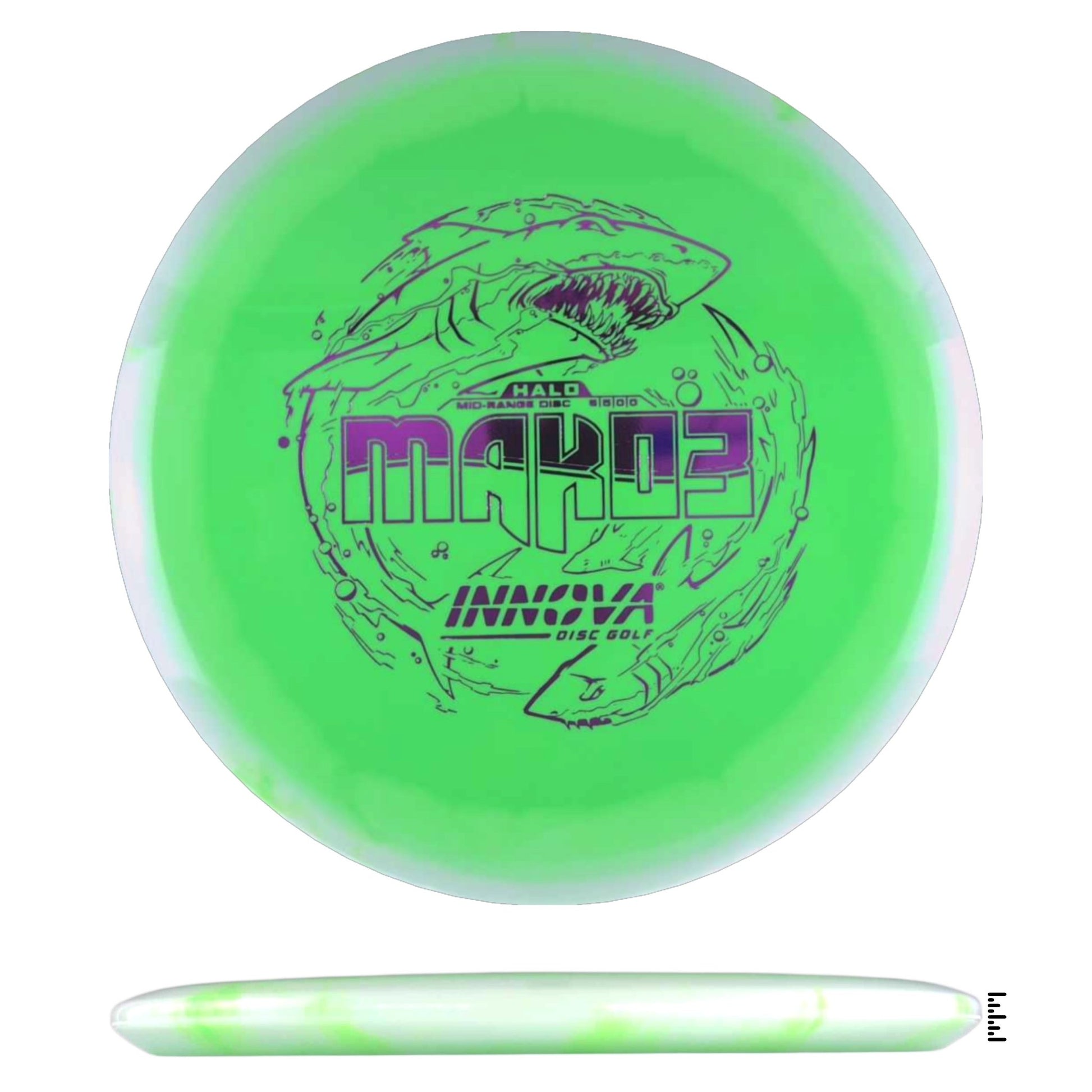 Innova Halo Mako3 - Green / White - Powergrip USA