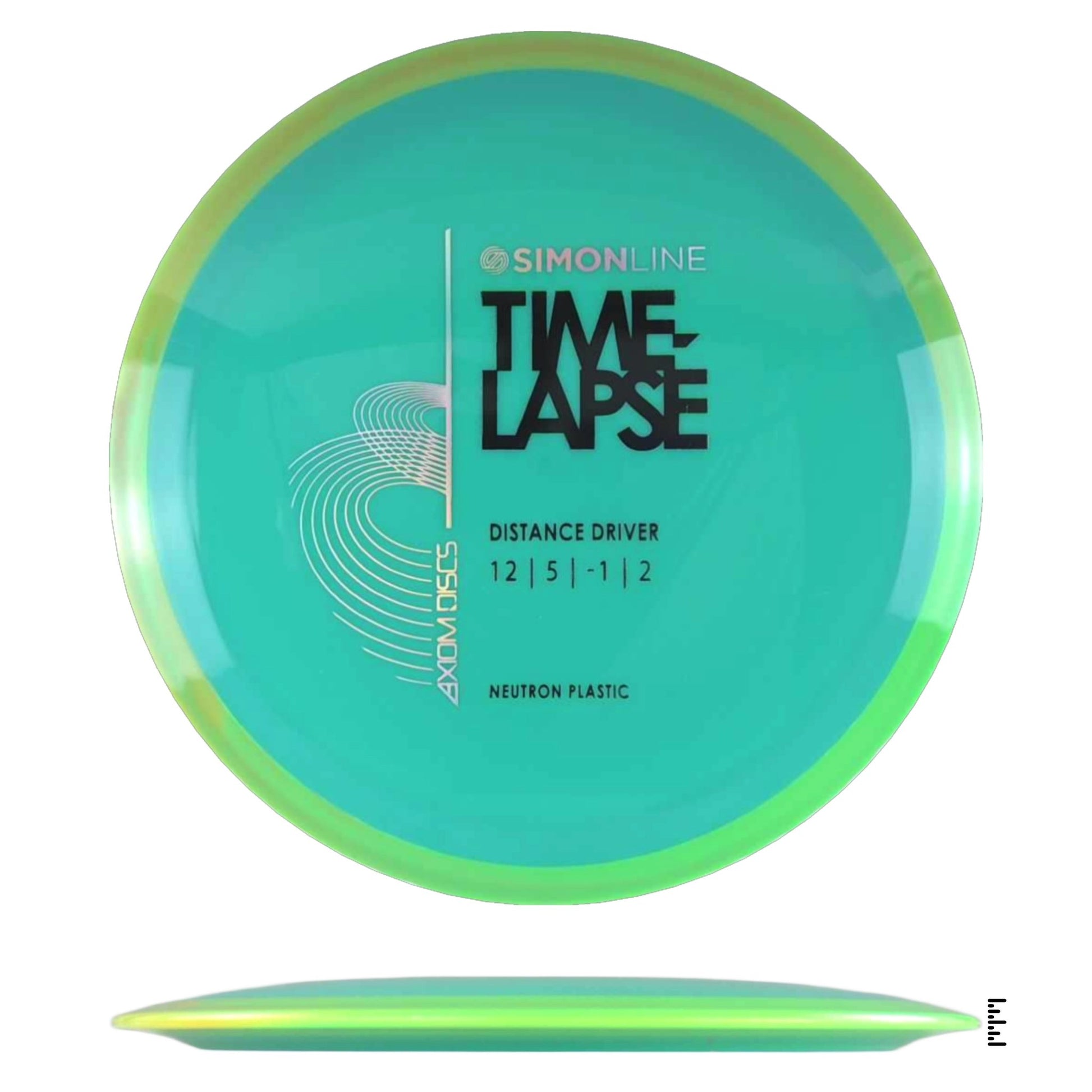 Axiom Discs Simon Line Neutron Time - Lapse - Unique - Powergrip USA
