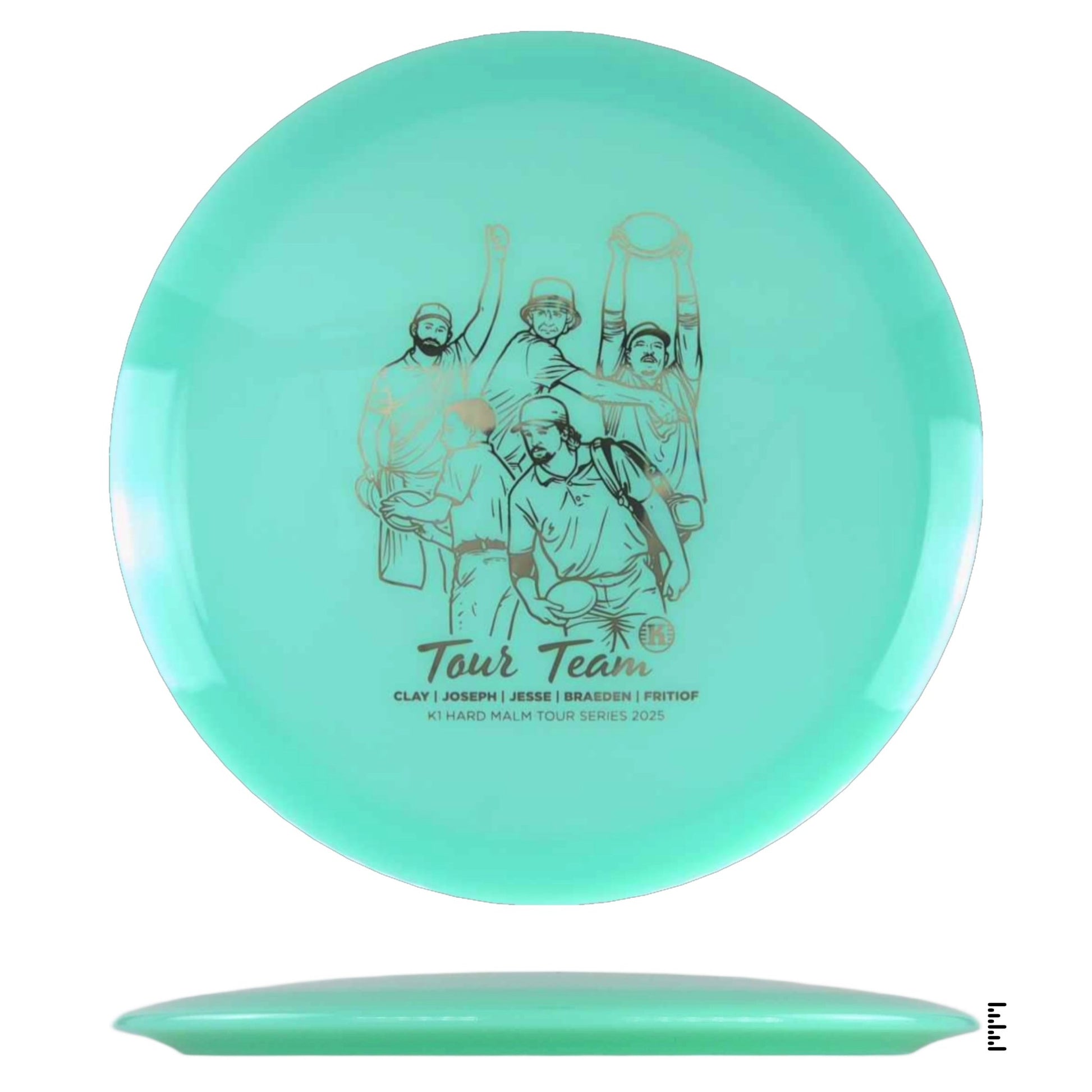 K1 Hard Malm 2025 Team Tour Series - Mint - Powergrip USA