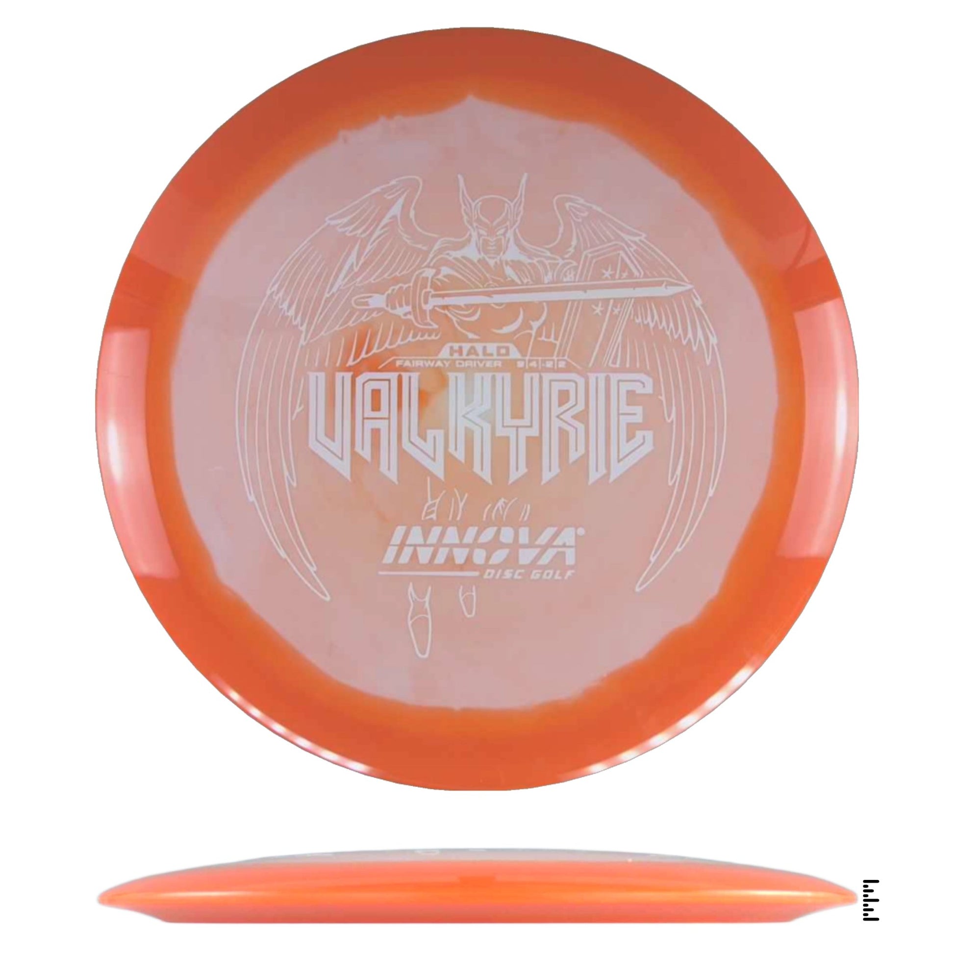 Innova Halo Valkyrie - White / Orange - Powergrip USA