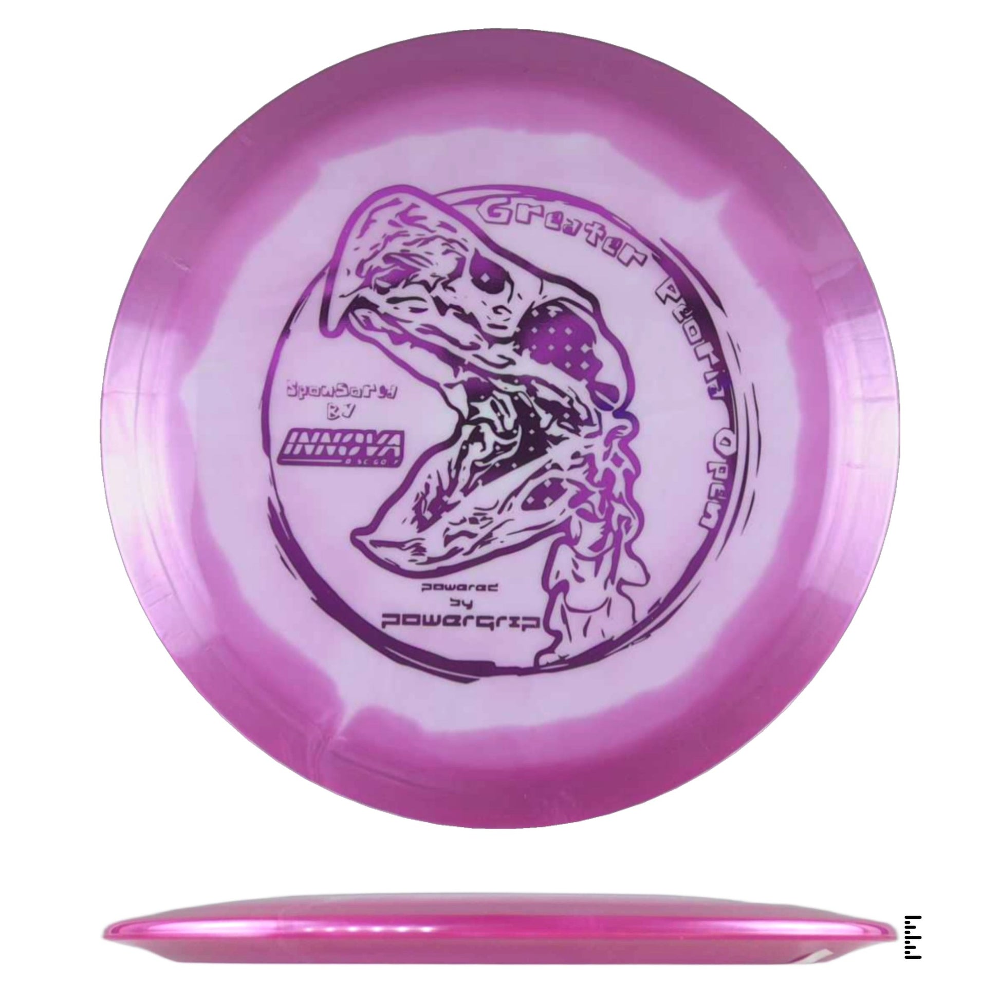 Innova Halo Firebird - 2024 Greater Peoria Open - White / Magenta - Powergrip USA