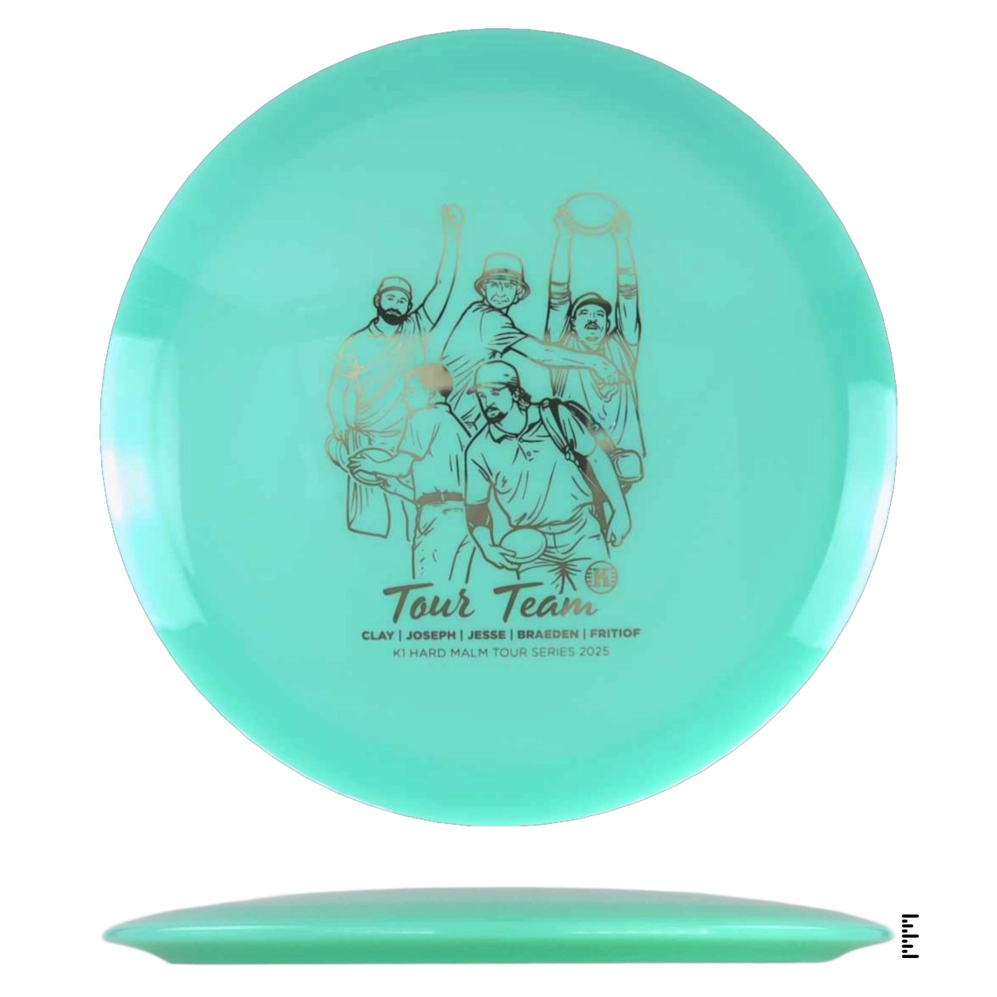 K1 Hard Malm 2025 Team Tour Series - Mint - Powergrip USA