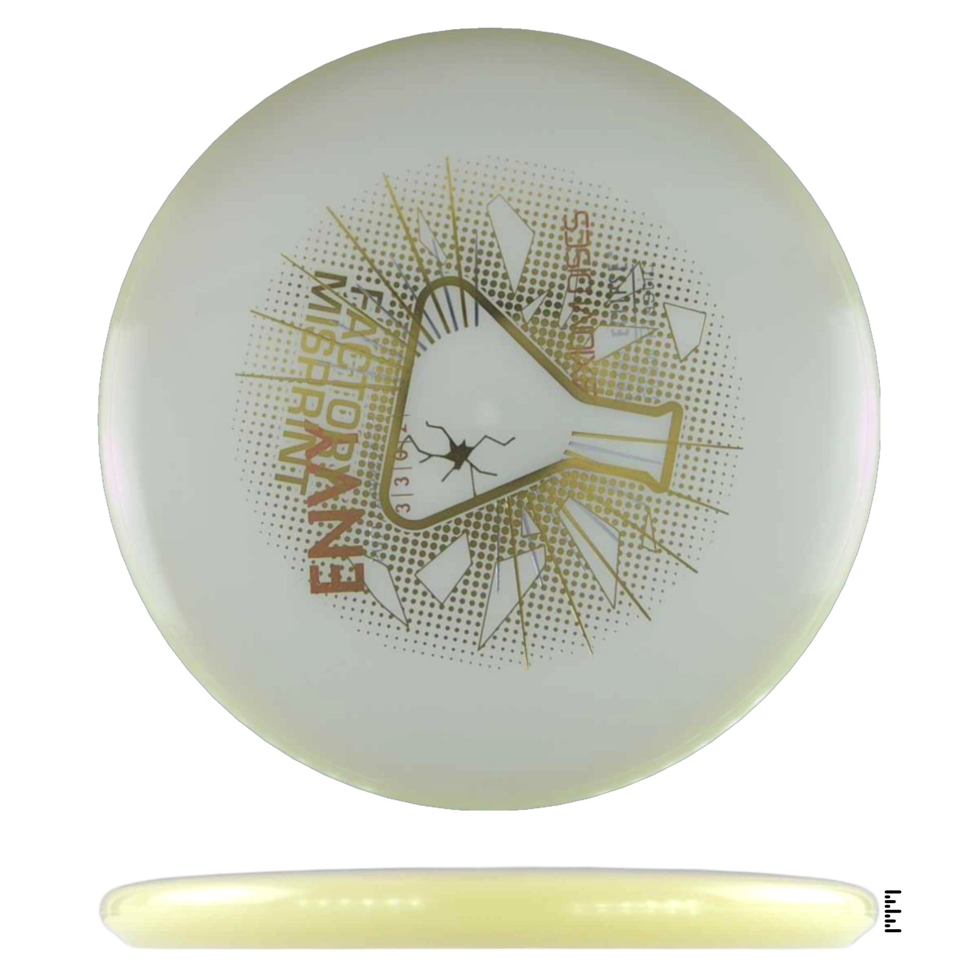 Axiom Discs Total Eclipse Envy Factory Misprint - Glow - Powergrip USA