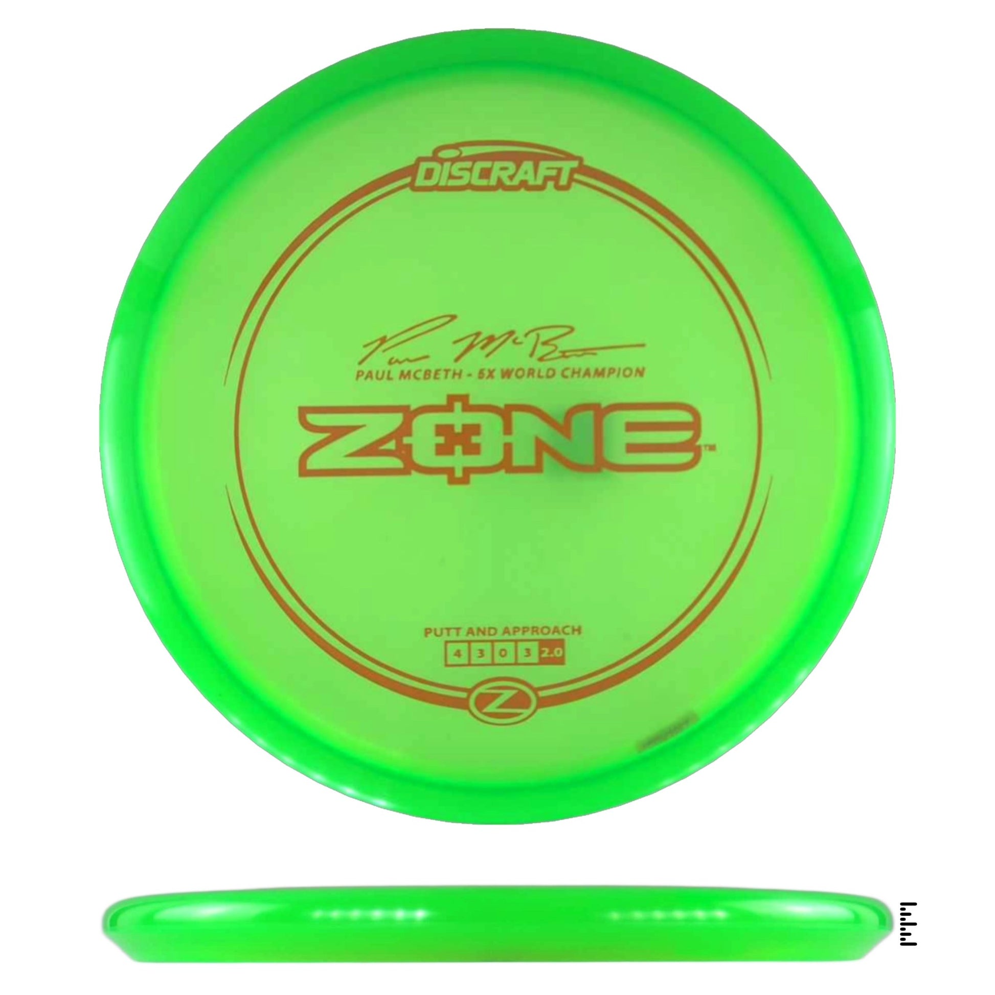 Discraft Z Line Zone Paul McBeth - Green - Powergrip USA