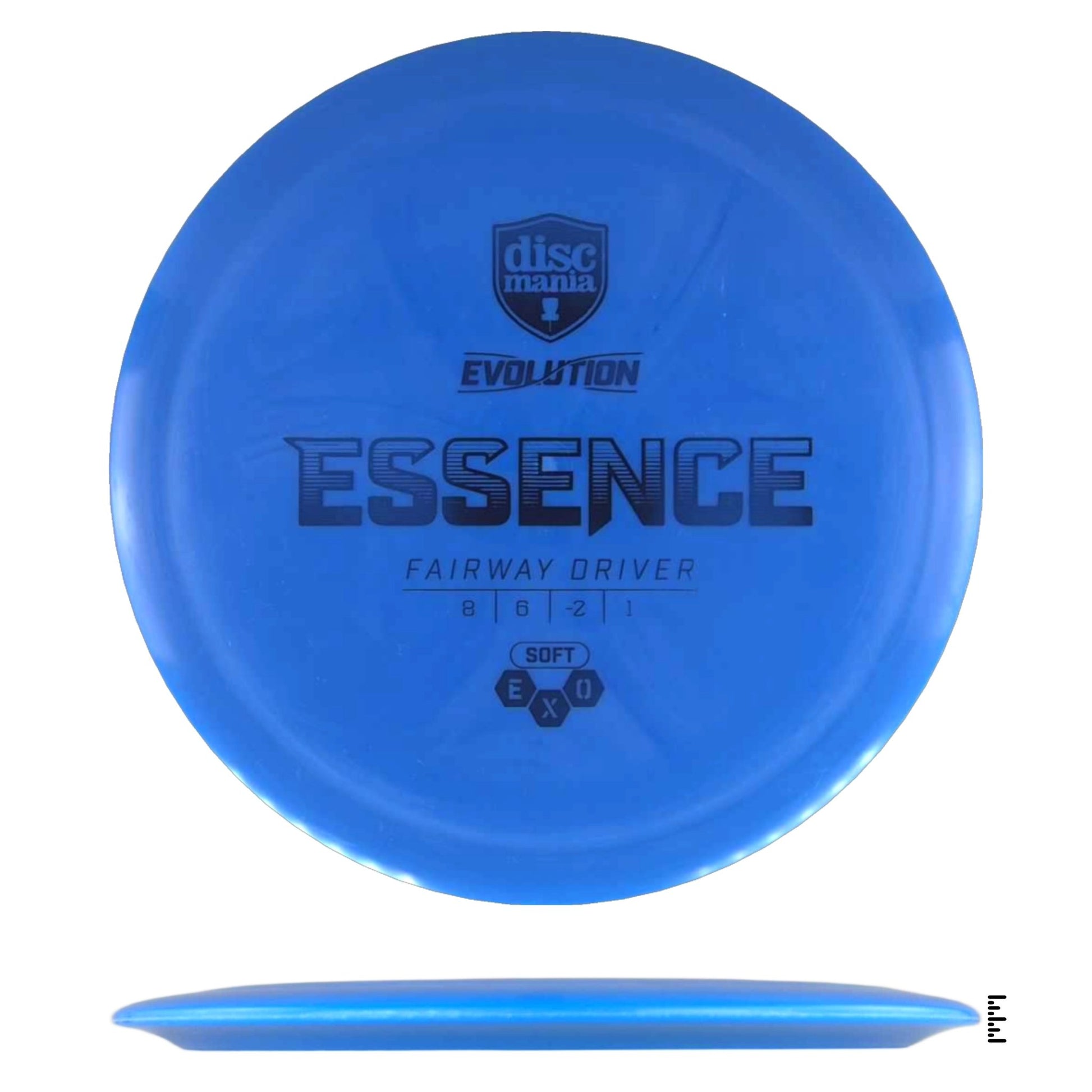 Discmania Evolution Soft Exo Essence - Blue - Powergrip USA