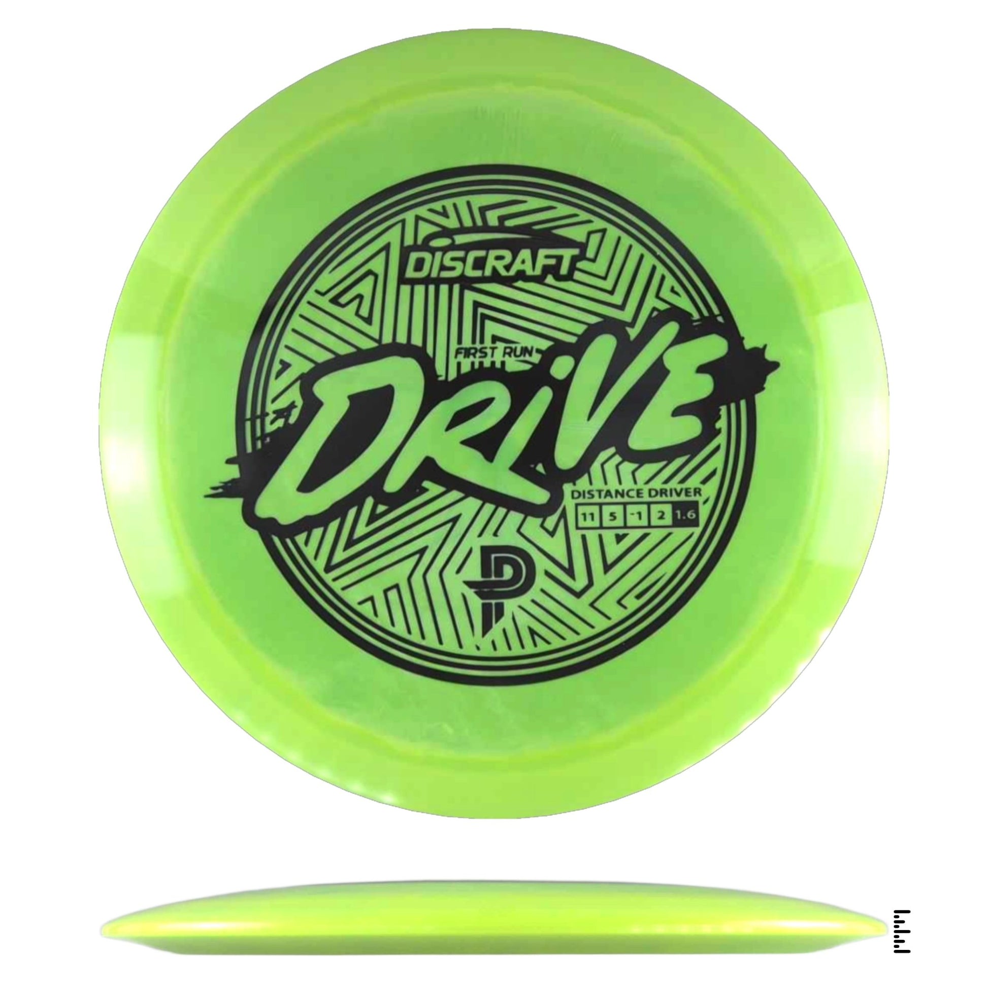 Discraft ESP Swirl Drive Paige Pierce First Run - Lime - Powergrip USA