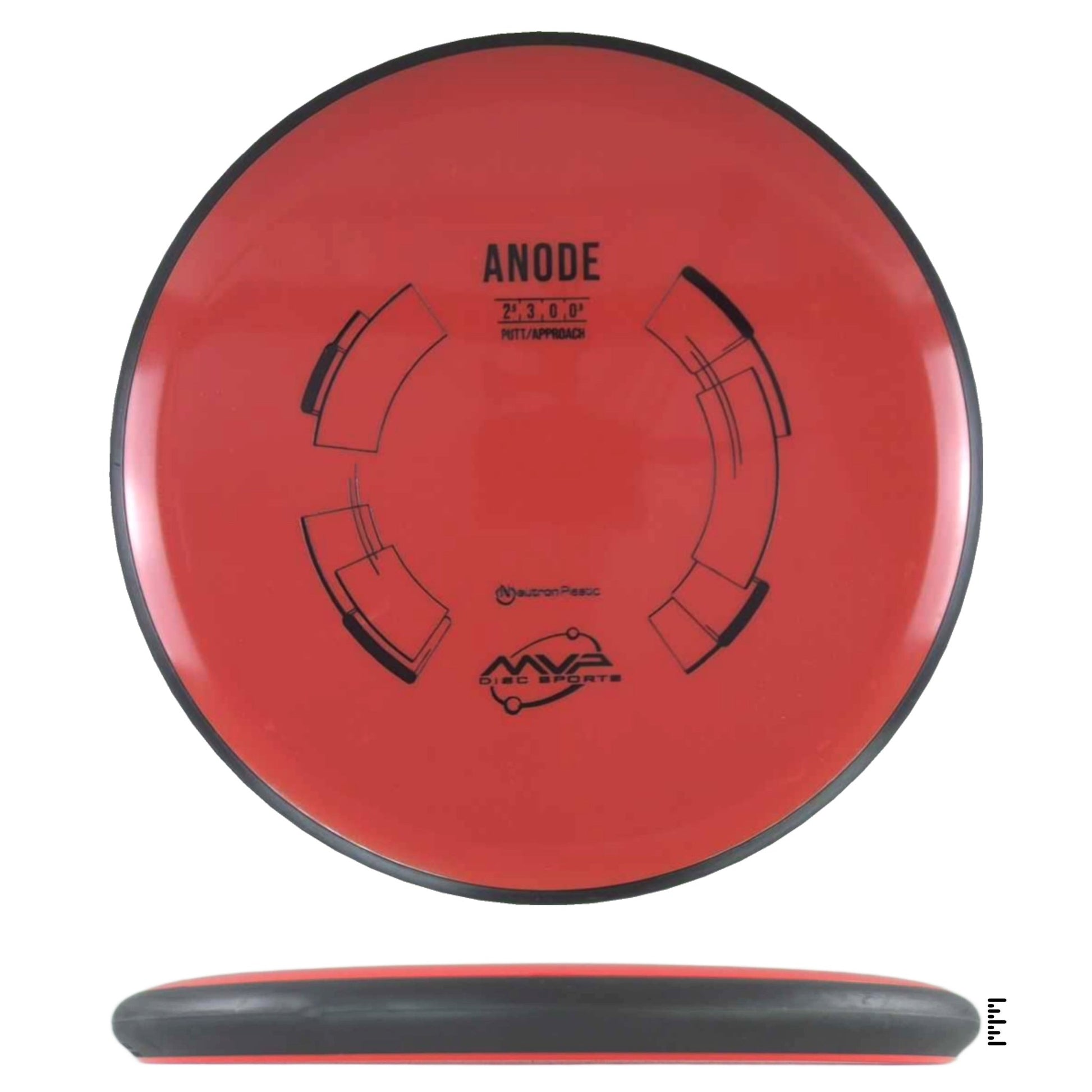 MVP Disc Sports Neutron Anode - Dark Orange - Powergrip USA