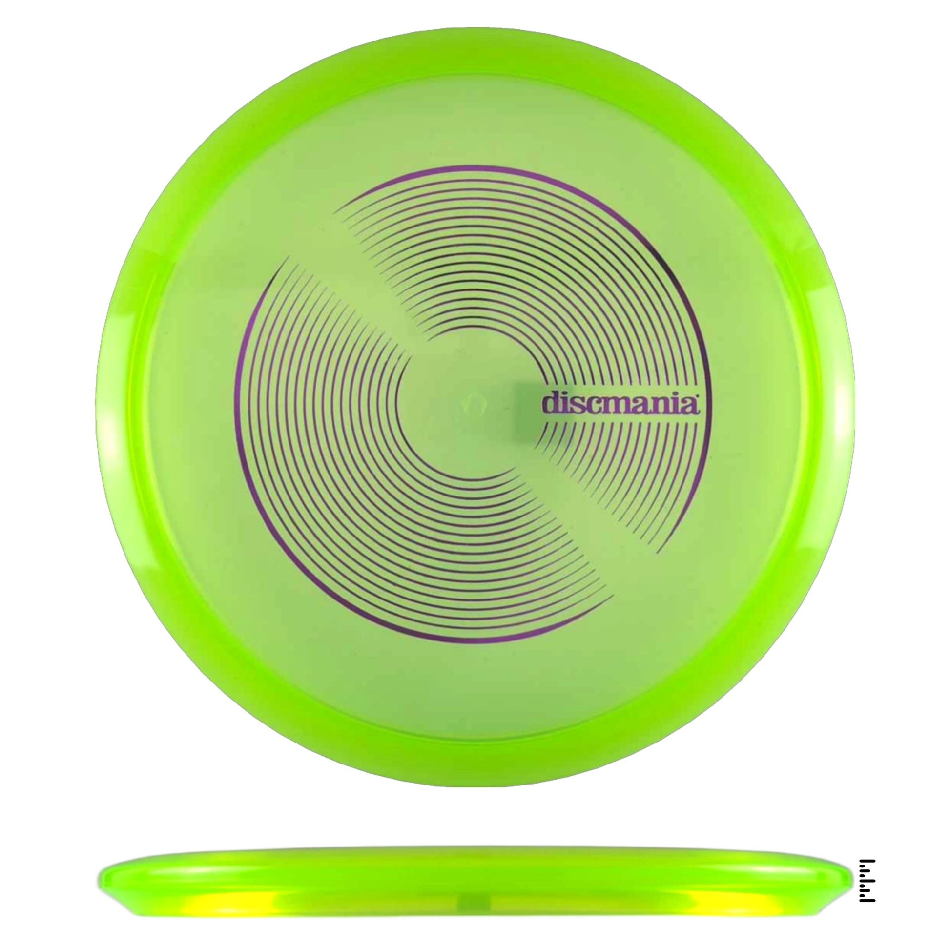 Discmania C - Line MD3 Vinyl Stamp - Lime - Powergrip USA