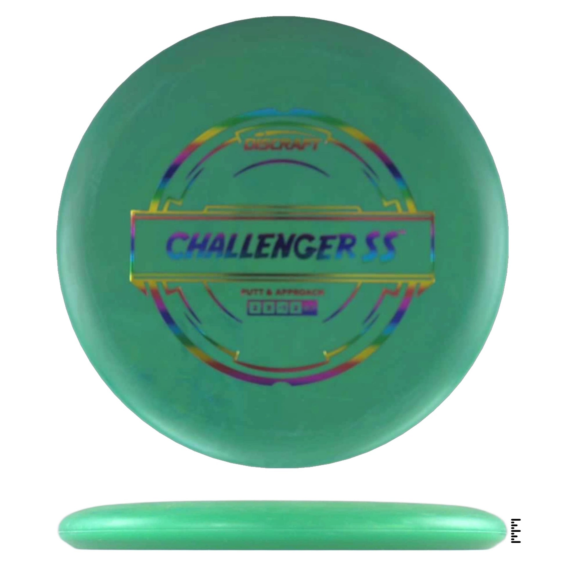 Discraft D Line Challenger SS - Green - Powergrip USA
