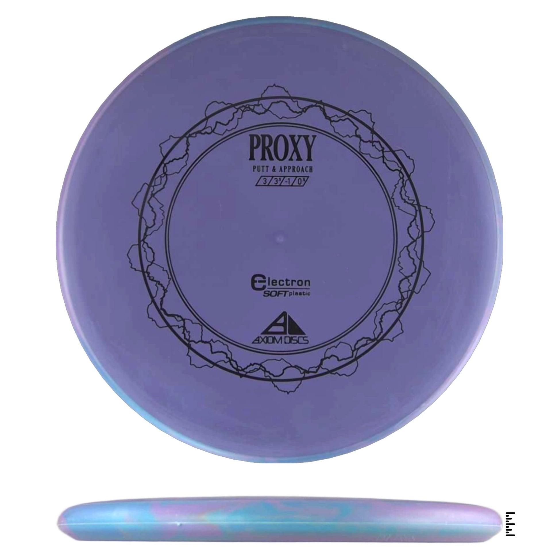 Axiom Discs Electron Soft Proxy - Plum / Violet - Powergrip USA