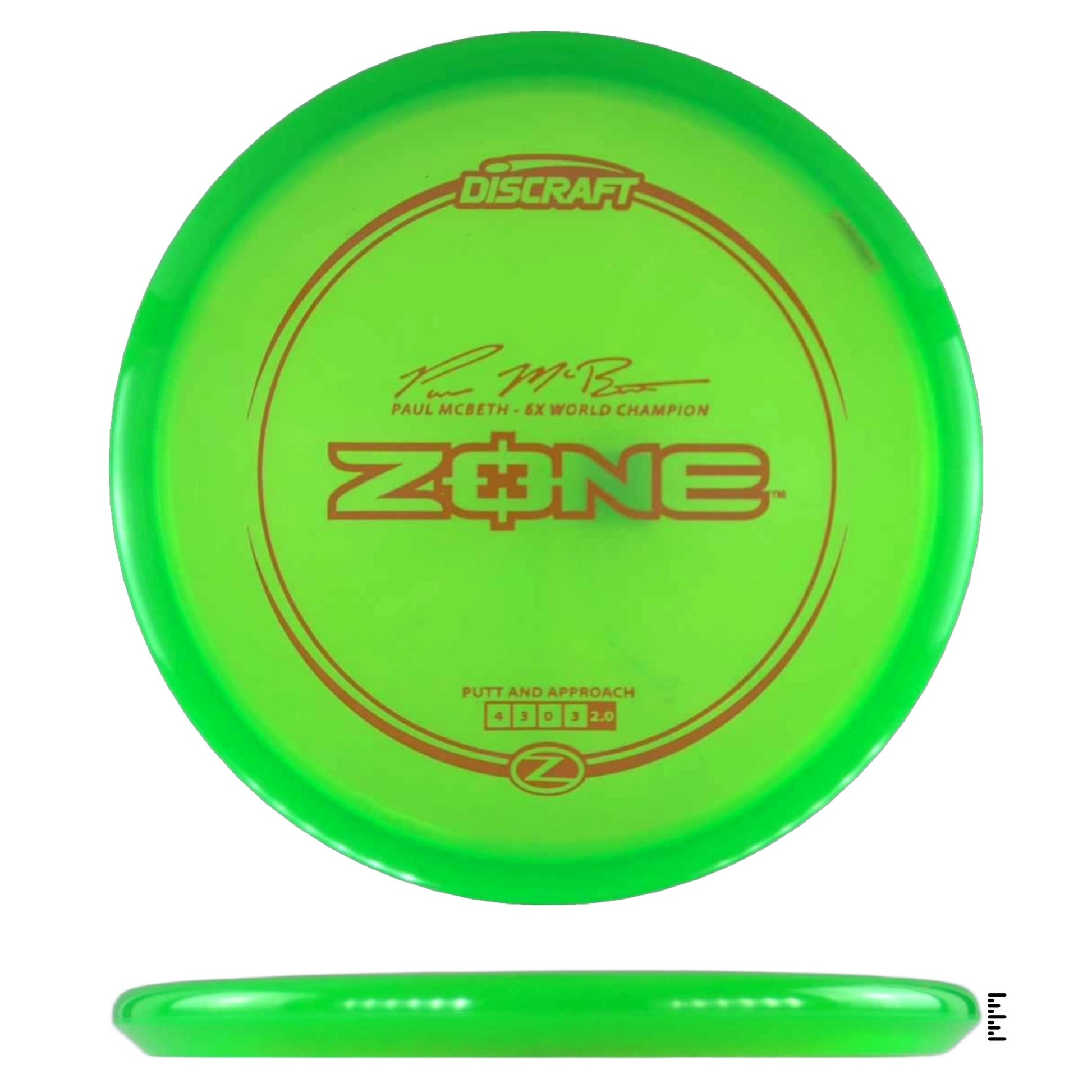 Discraft Z Line Zone Paul McBeth - Green - Powergrip USA