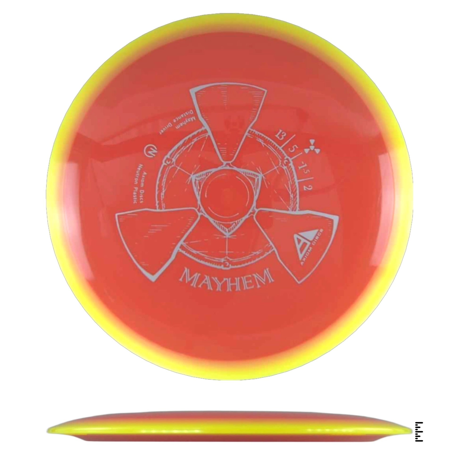 Axiom Discs Neutron Mayhem - Orange / Yellow - Powergrip USA