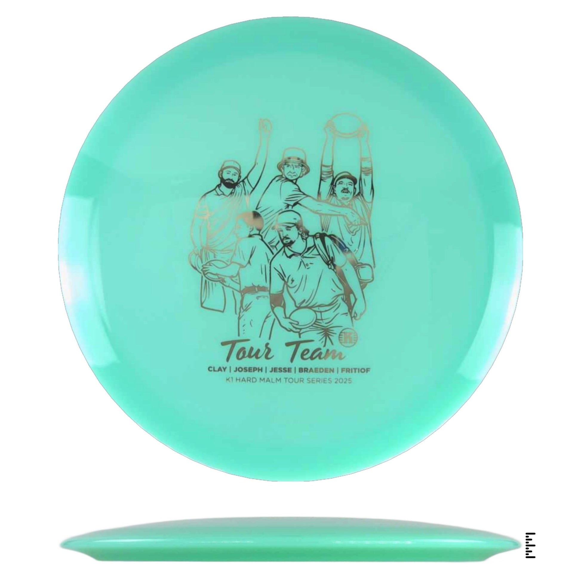 K1 Hard Malm 2025 Team Tour Series - Mint - Powergrip USA