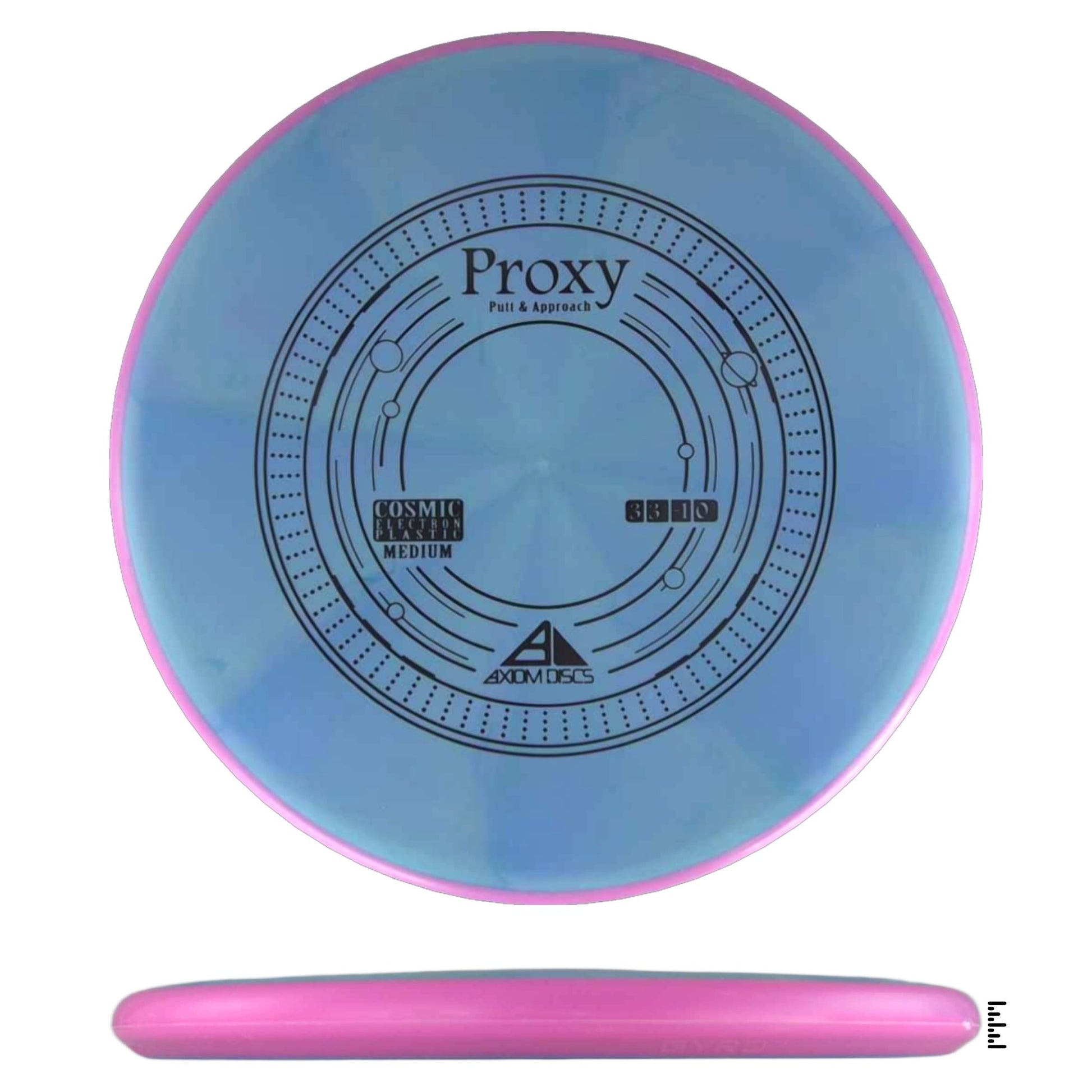 Axiom Discs Cosmic Electron Medium Proxy - Blue / Magenta - Powergrip USA