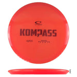 Latitude 64 Opto Compass Swedish Kompass Stamp - Orange - Powergrip USA
