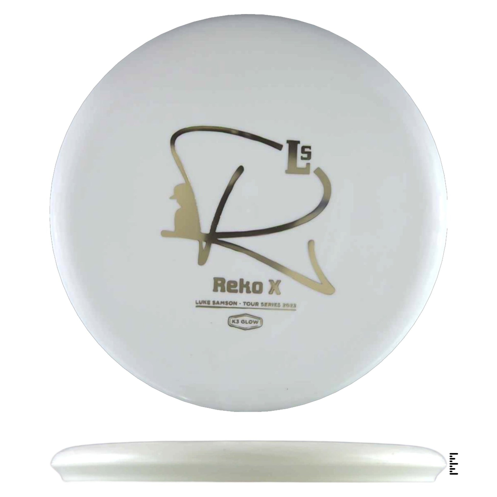 Kastaplast K3 Glow Reko X Luke Samson 2022 Tour Series - White - Powergrip USA