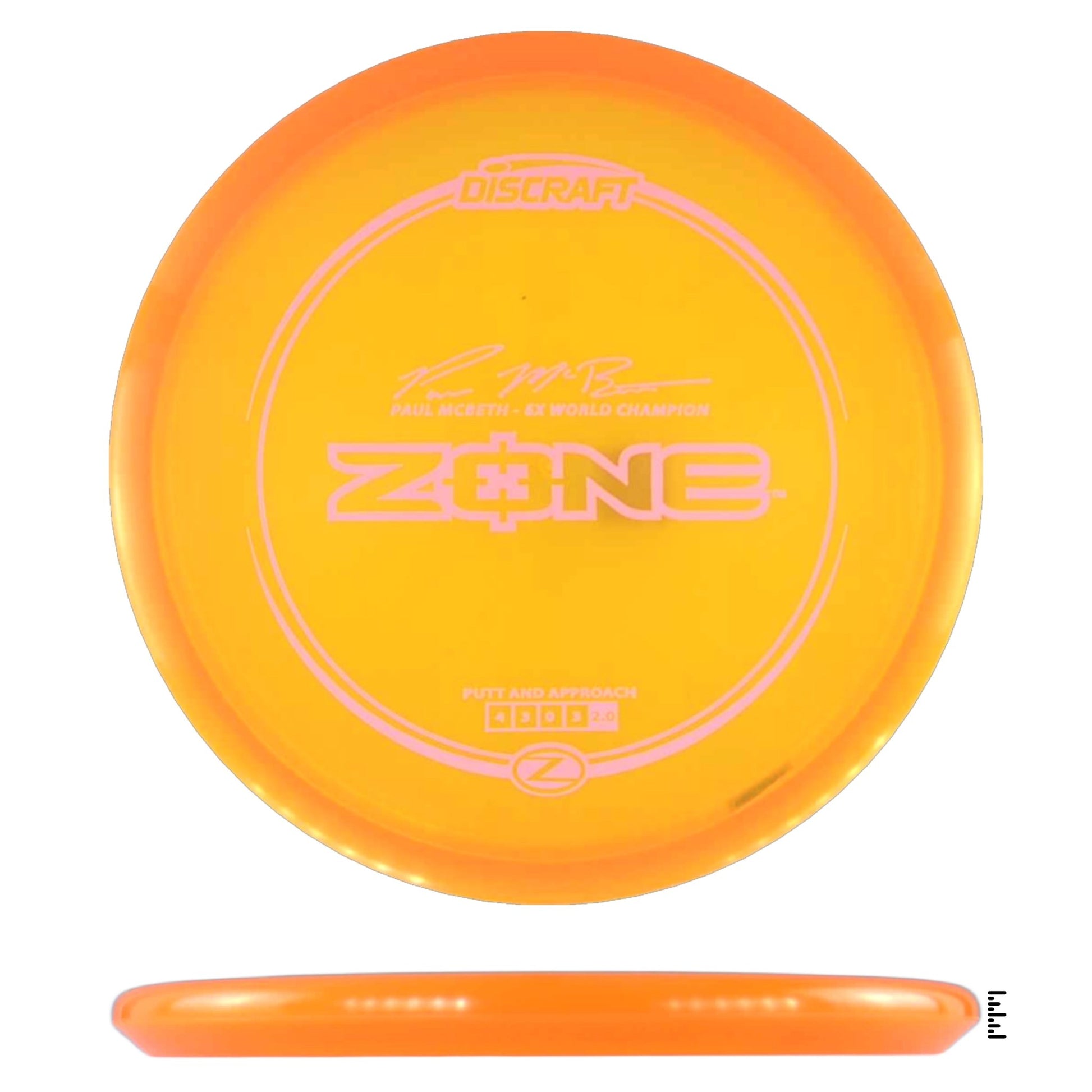 Discraft Z Line Zone Paul McBeth - Orange - Powergrip USA