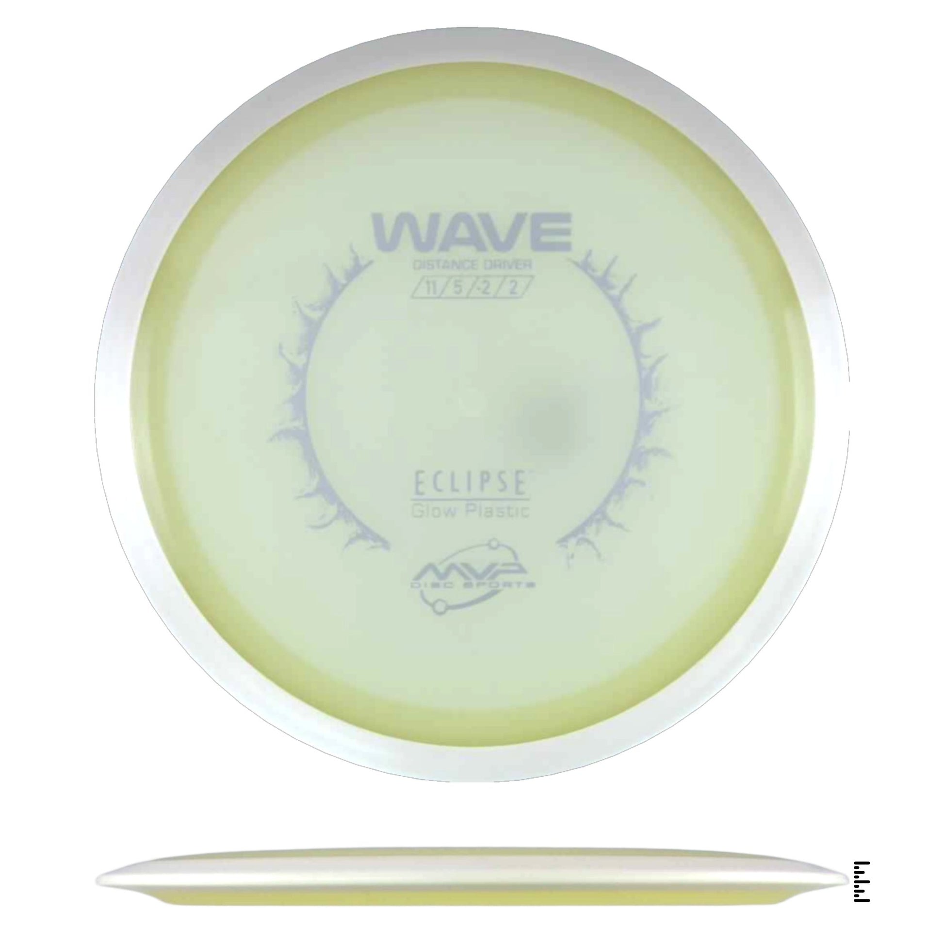 MVP Disc Sports Eclipse Wave - Glow - Powergrip USA