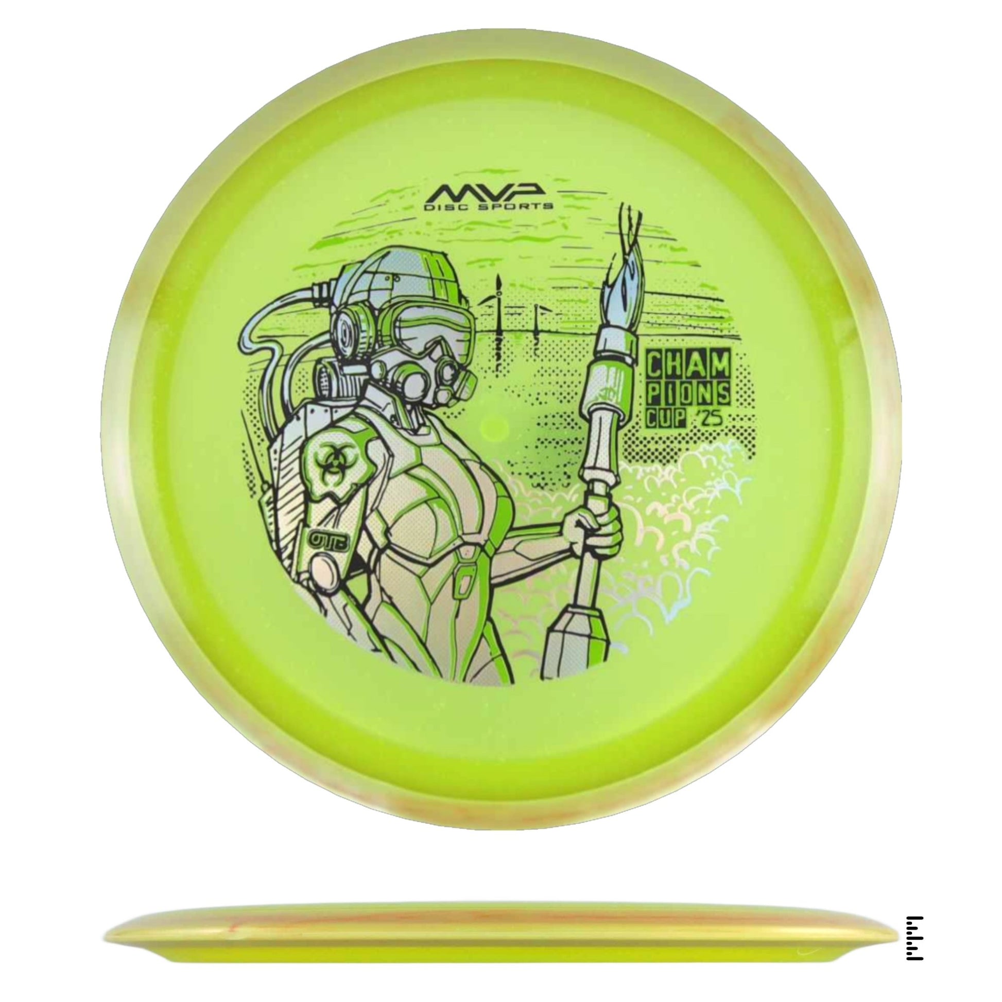 Particle Glow Proton Virus - Champions Cup Edition - Lime / Yellow - Powergrip USA