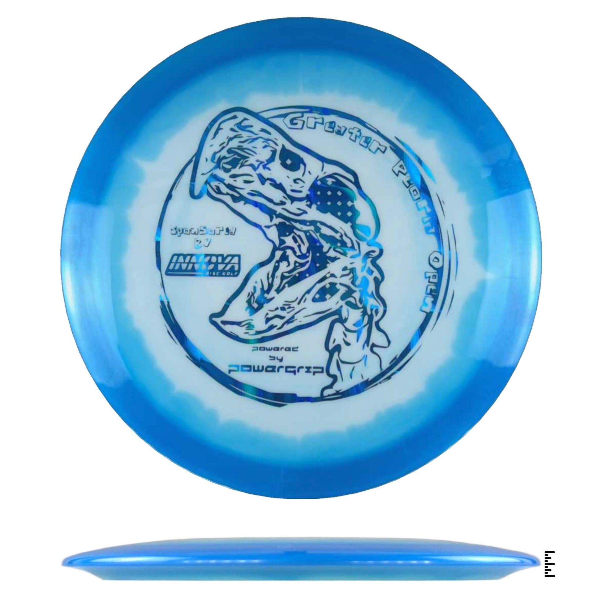 Innova Halo ThunderBird - 2024 Greater Peoria Open - White / Blue - Powergrip USA