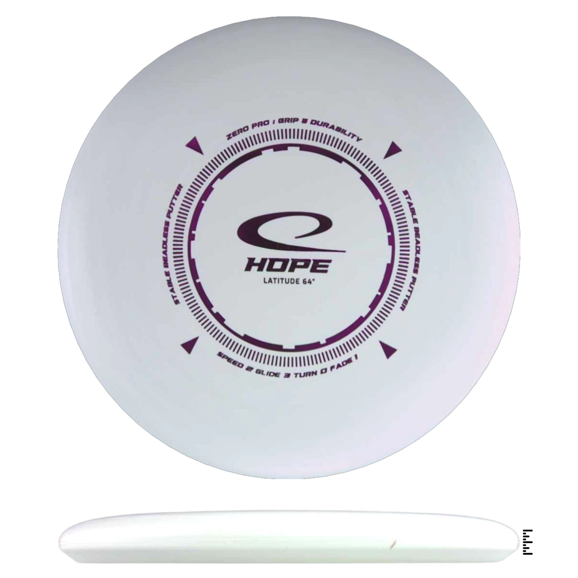 Latitude 64 Zero Pro Hope - White - Powergrip USA