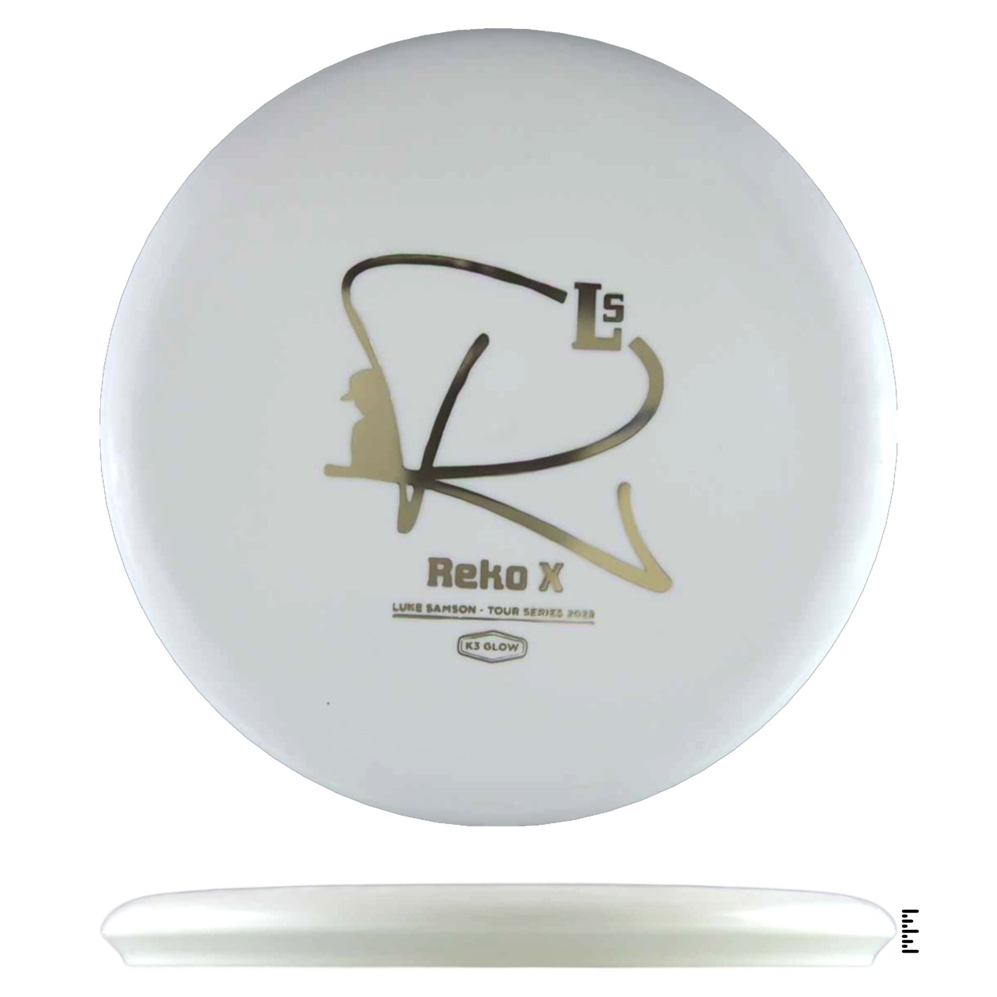 Kastaplast K3 Glow Reko X Luke Samson 2022 Tour Series - White - Powergrip USA
