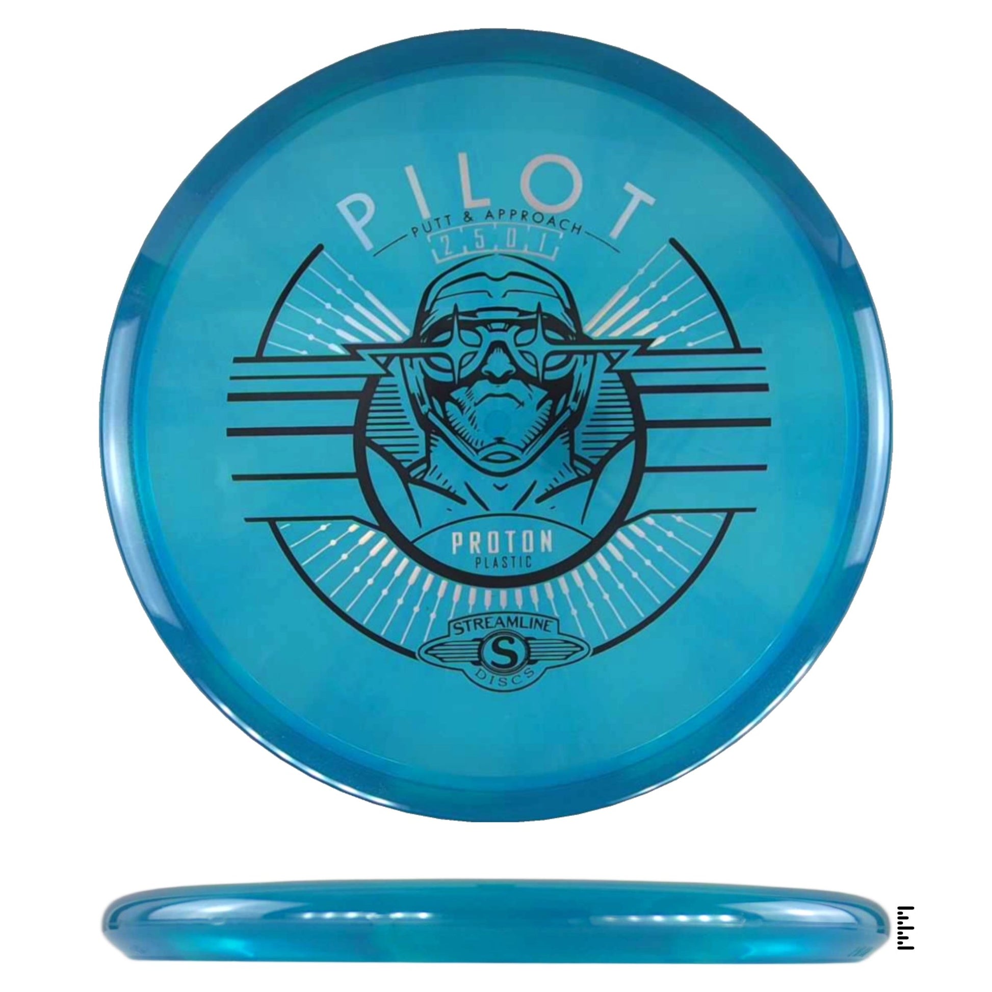 Streamline Discs Proton Pilot - Blue - Powergrip USA