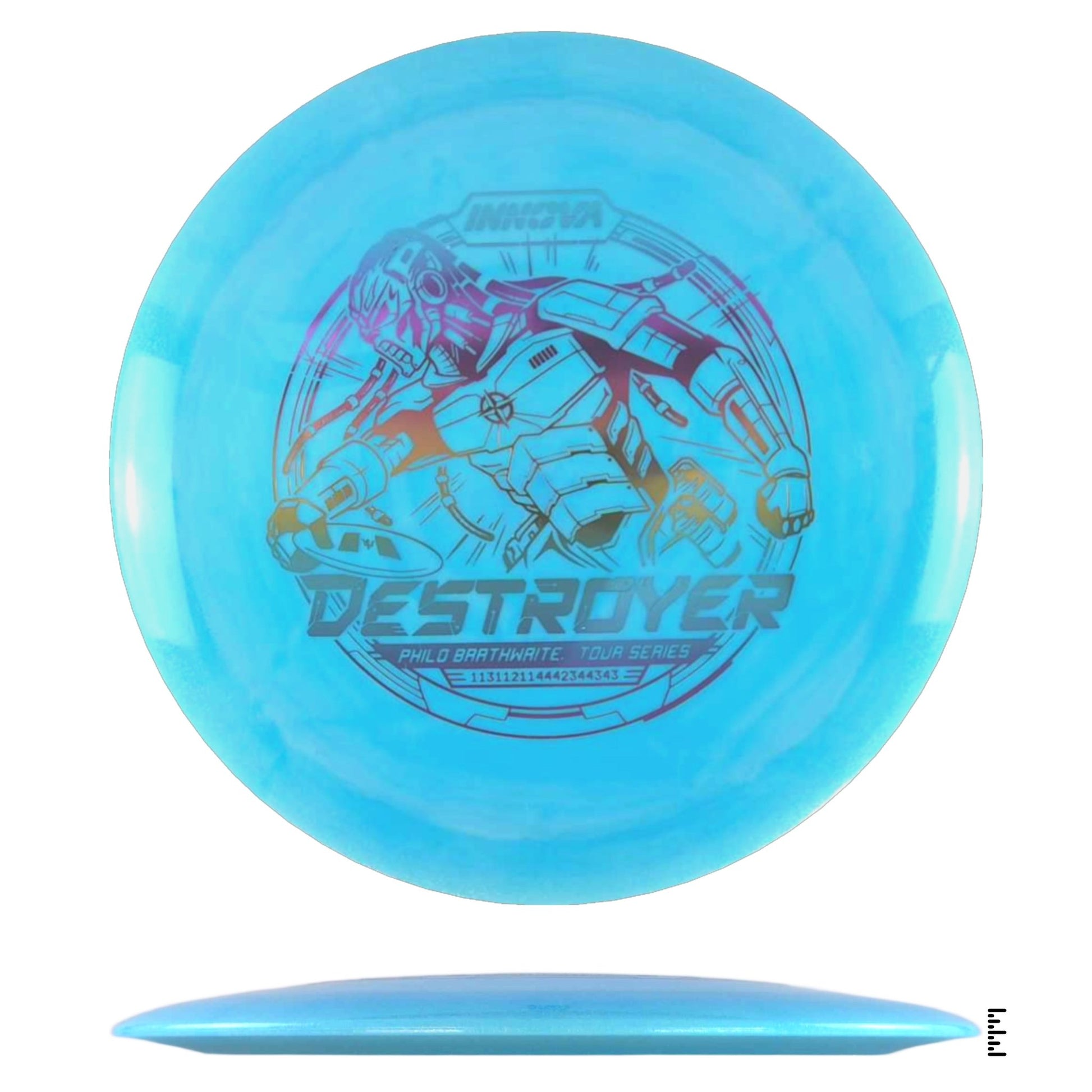 Star Destroyer 2025 Philo Brathwaite Tour Series - Sky Blue - Powergrip USA