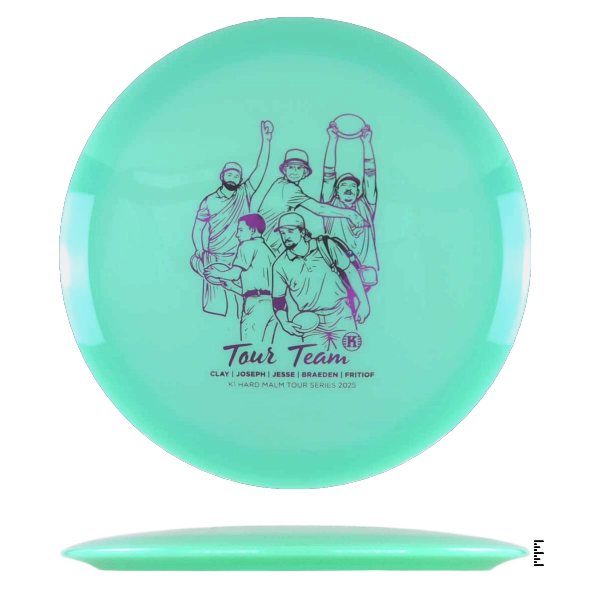 K1 Hard Malm 2025 Team Tour Series - Mint - Powergrip USA