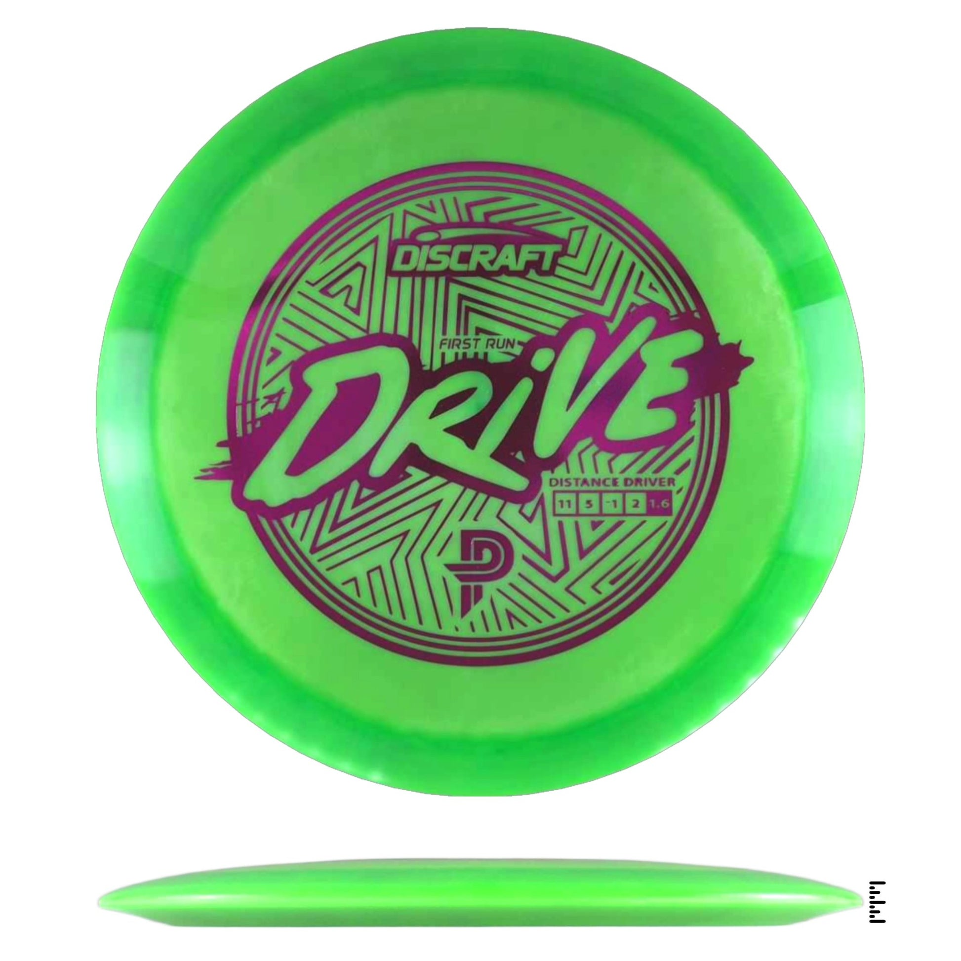 Discraft ESP Swirl Drive Paige Pierce First Run - Green - Powergrip USA